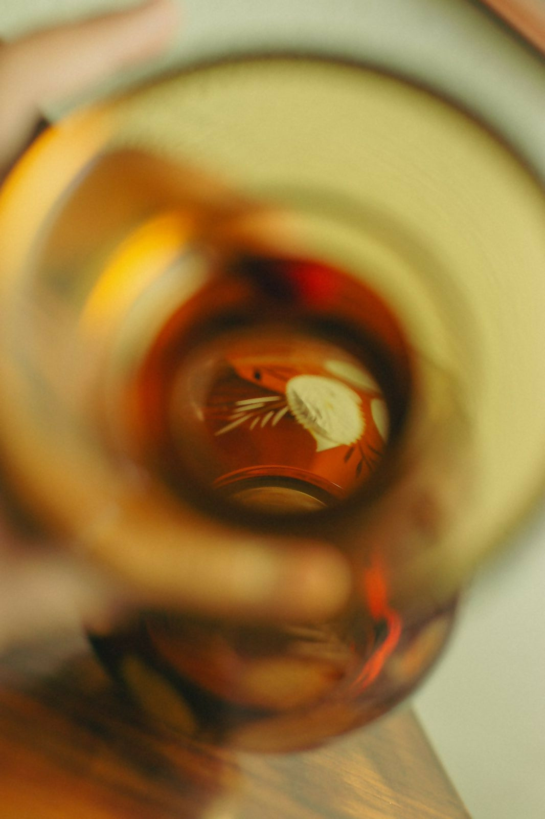VASO LAPIDADO EGERMANN BOÊMIA