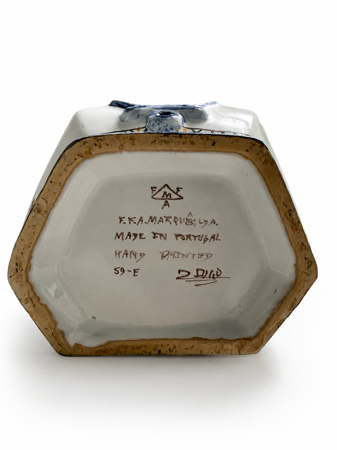 Conjunto de Lavabo Português F.F.A. Marquês | Pintado à Mão