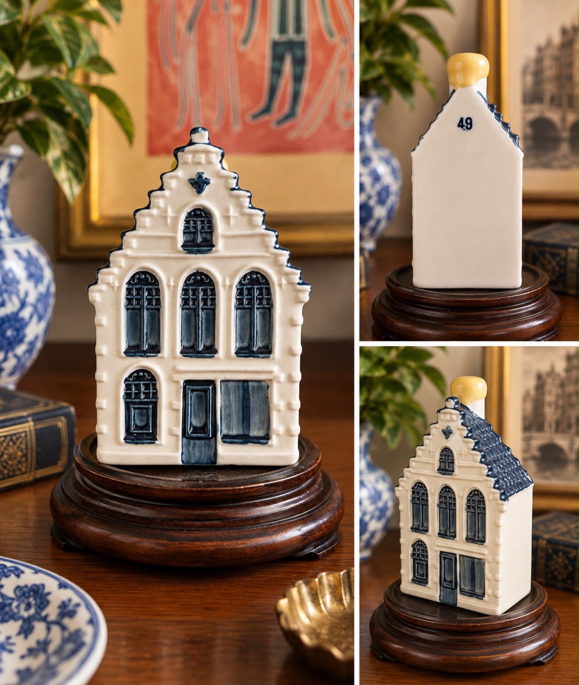 Casinha KLM nº 49 – Miniatura Delft Blue