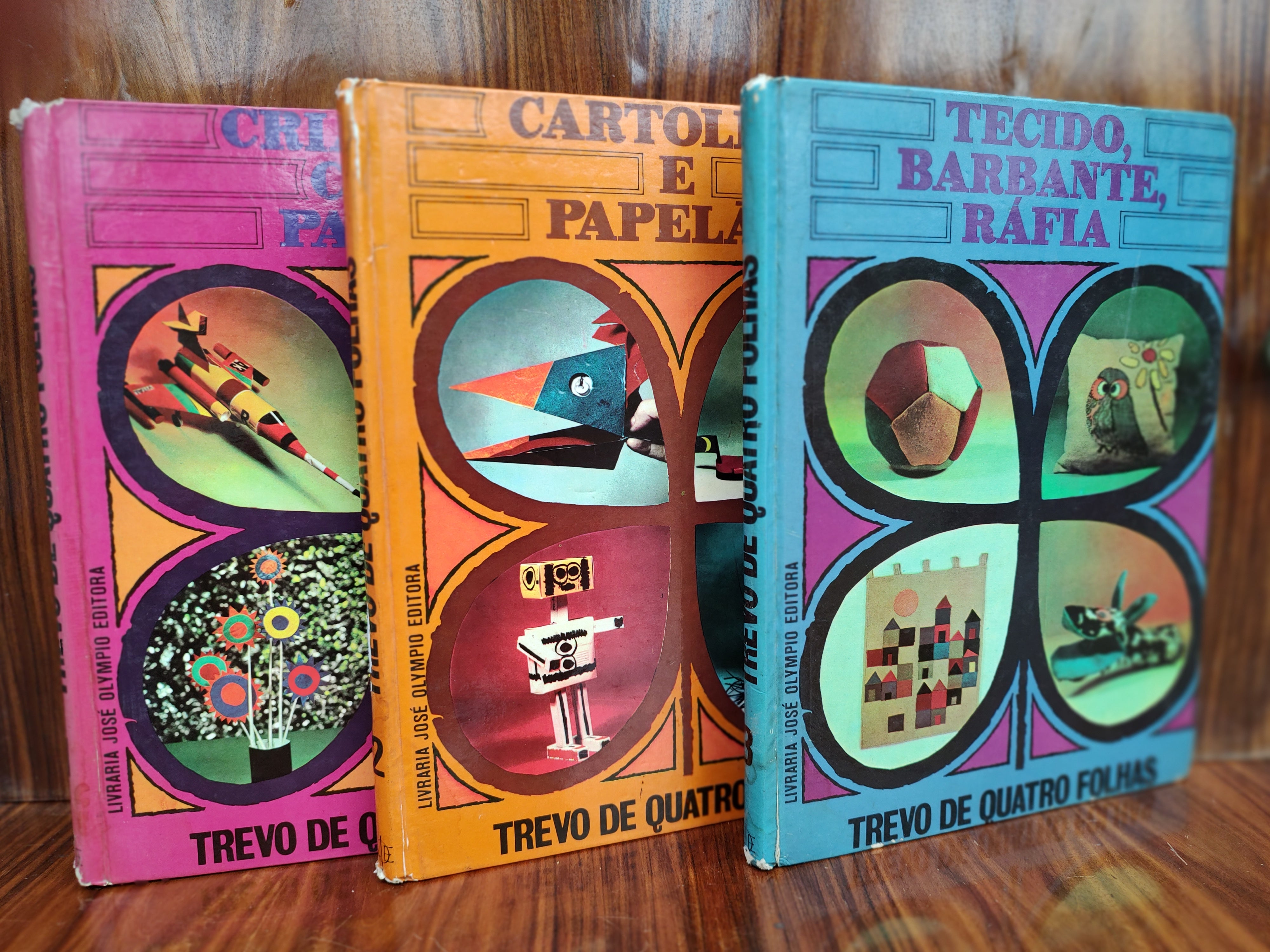 Coleção completa Trevo de Quatro Folhas (10 livros) anos 80