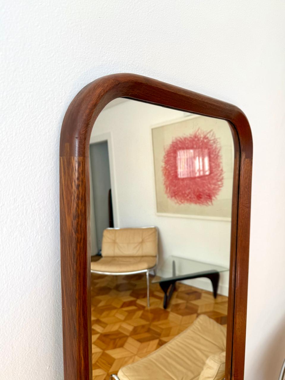 Espelho de chão em madeira MID CENTURY 