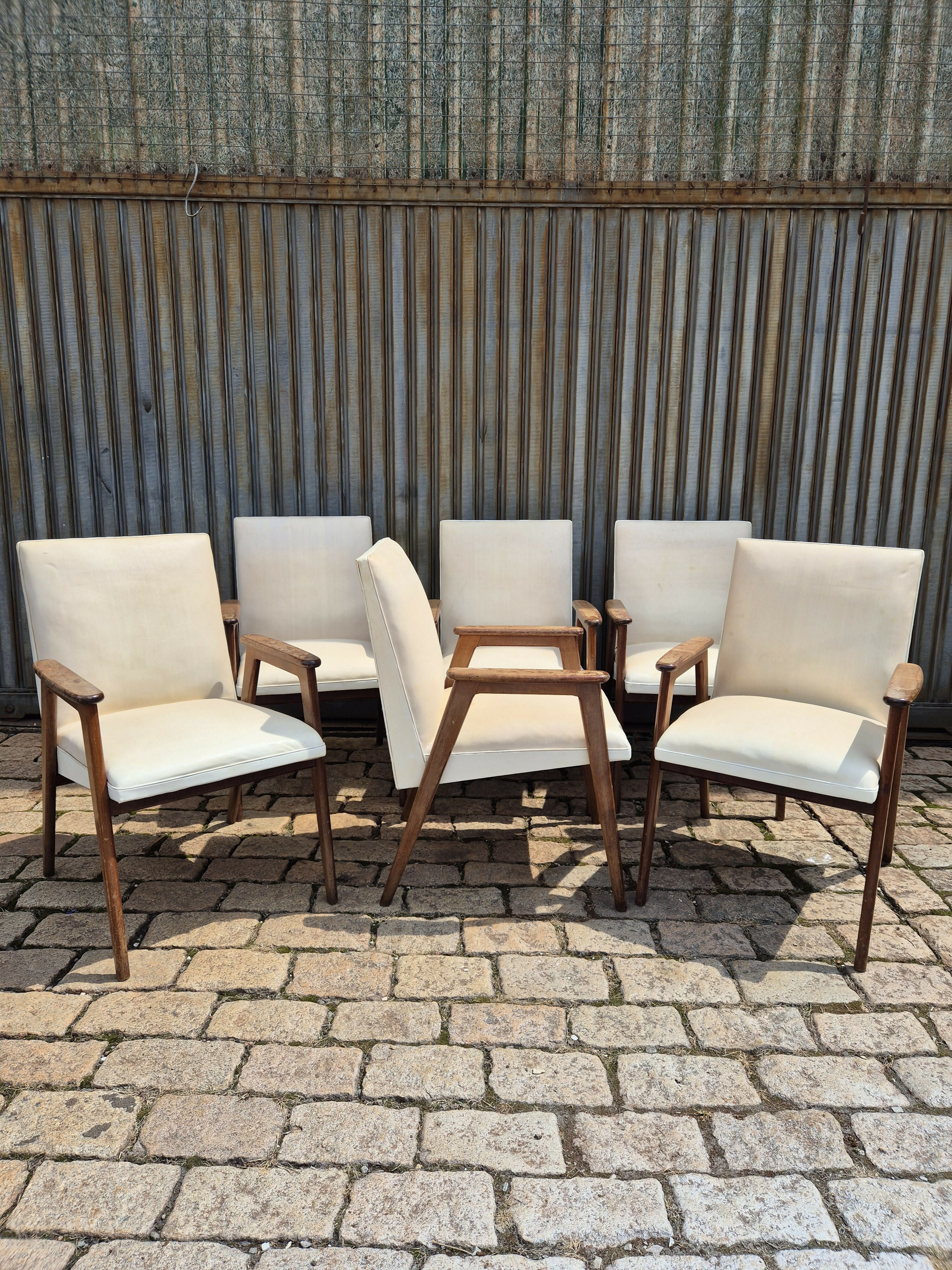 6 Poltronas vintage anos 70