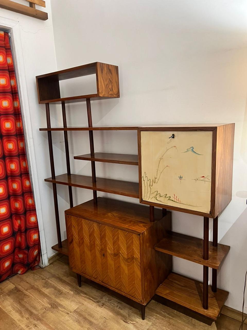 Estante modular anos 50 /60 - Scapinelli 