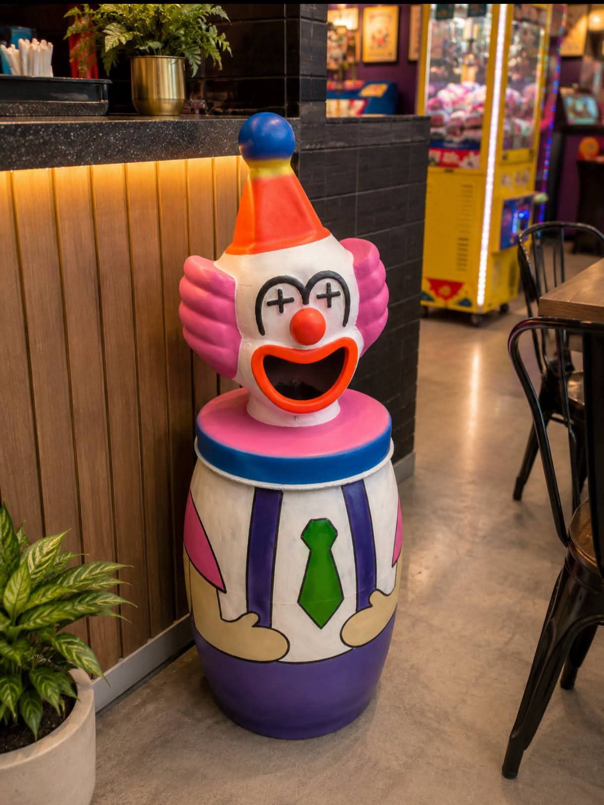🤡 Lixeira palhaço Vintage (valor unitário) 