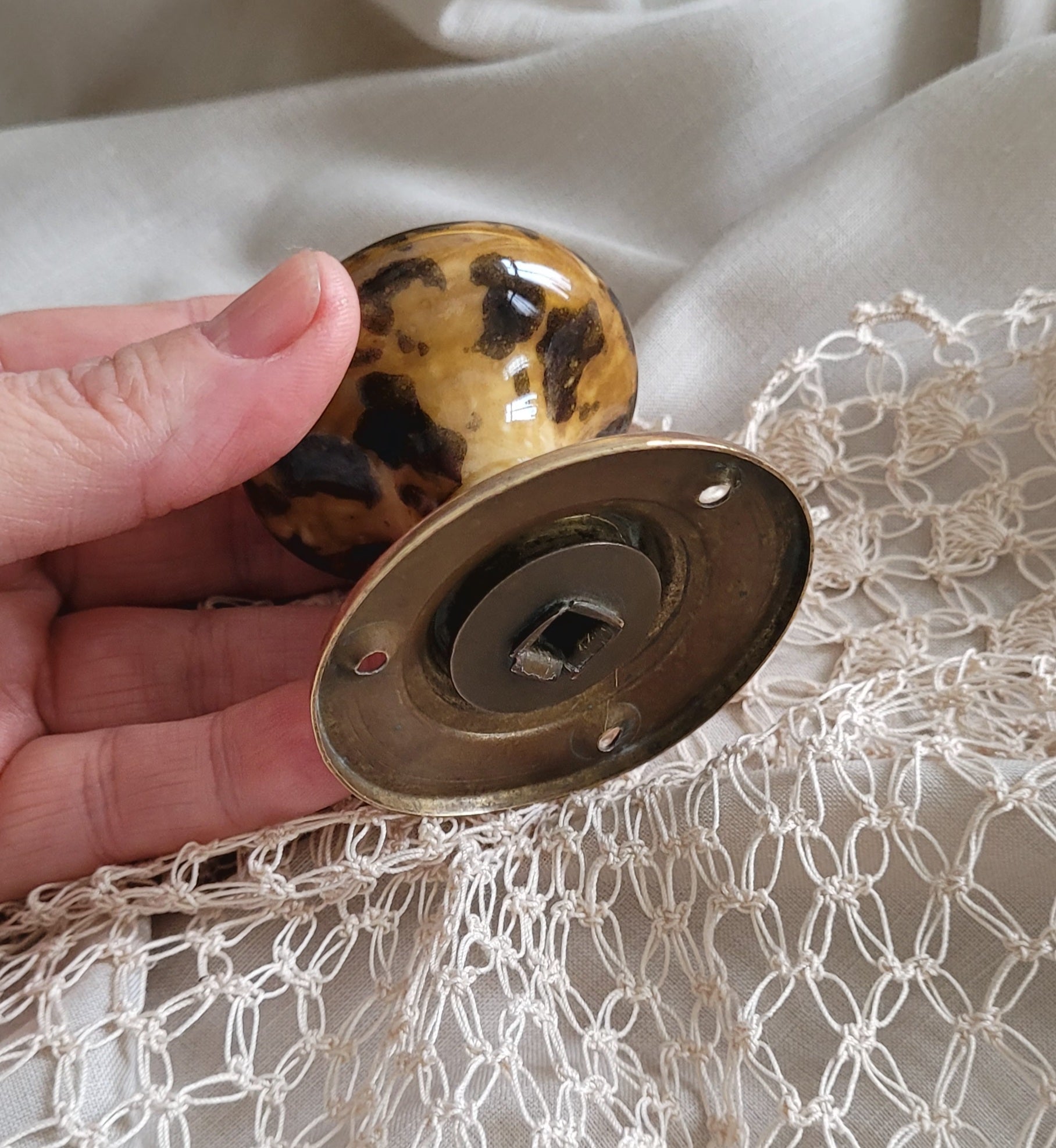 Maçaneta / Puxador Midcentury de Murano