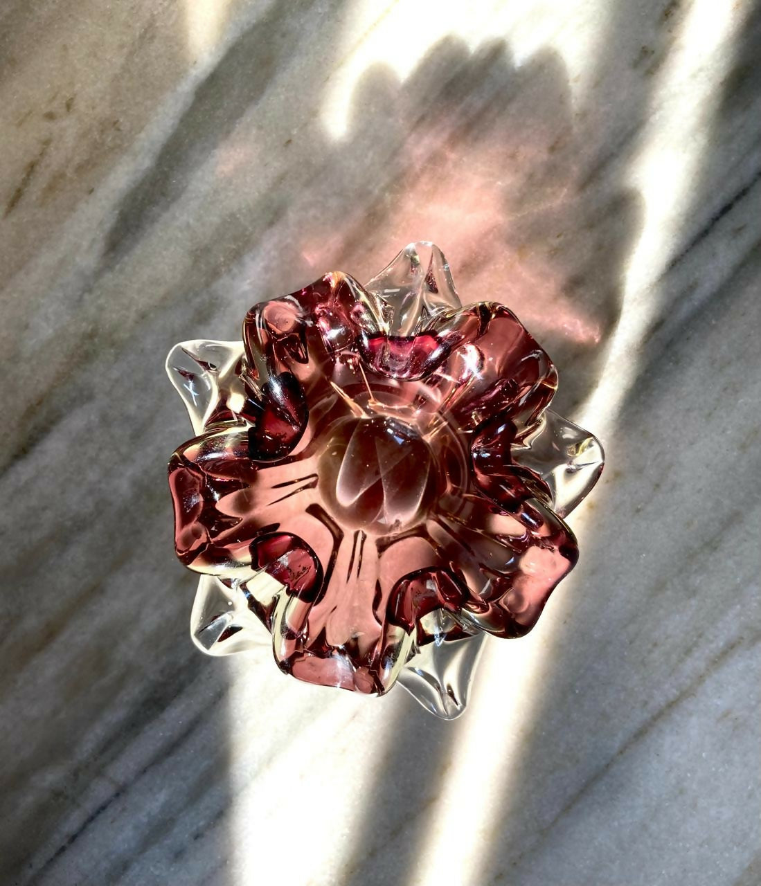 Cinzeiro Murano Lilás (DMCPS_074)