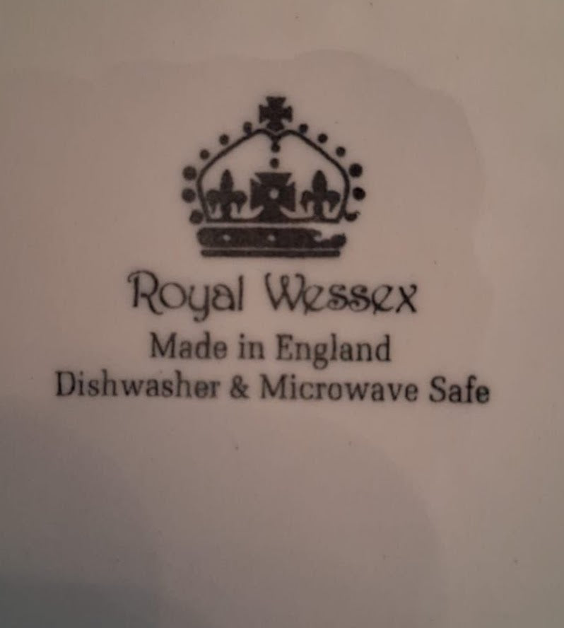 Prato em porcelana inglesa Royal Wessex