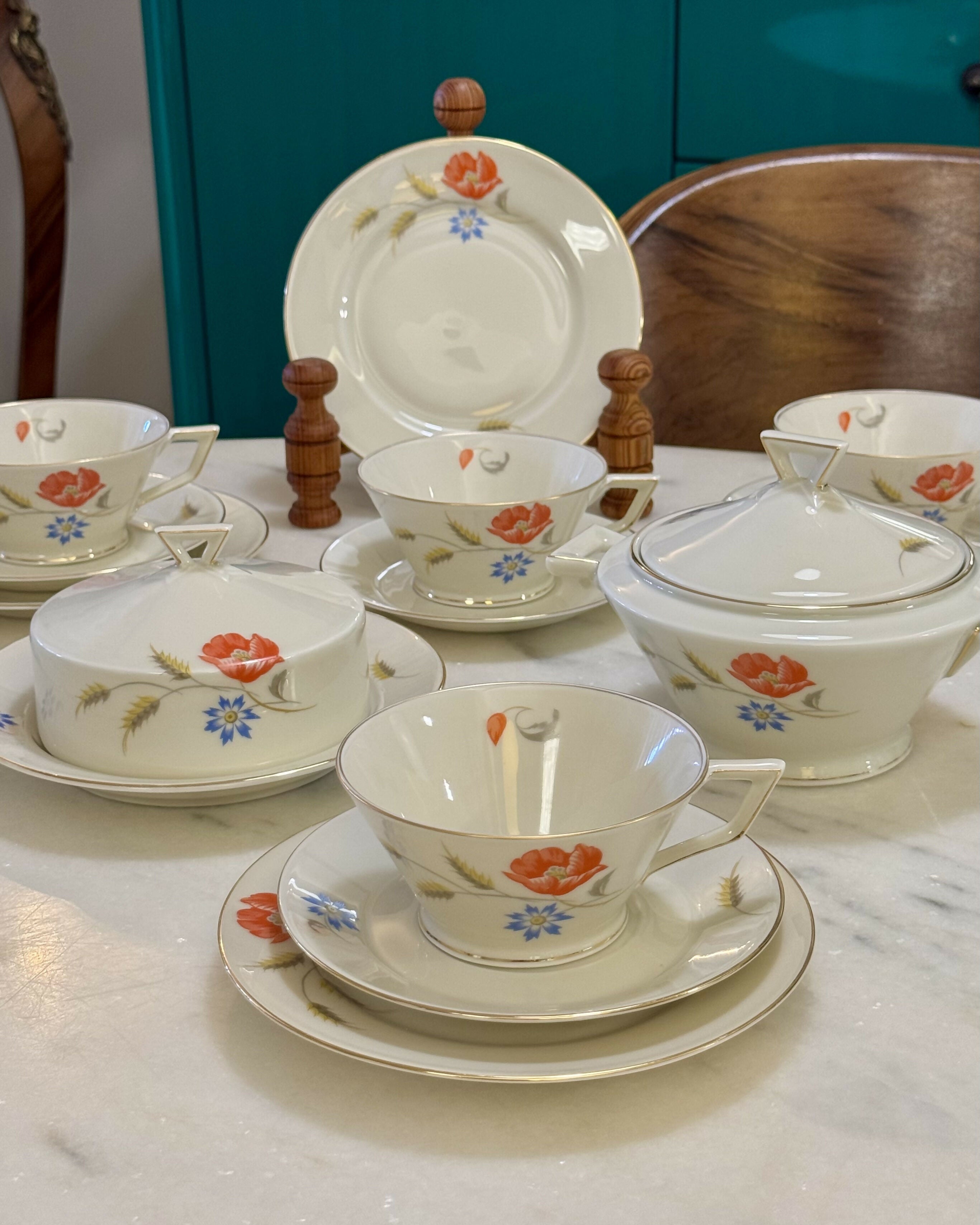 Conjunto de chá Bohemia