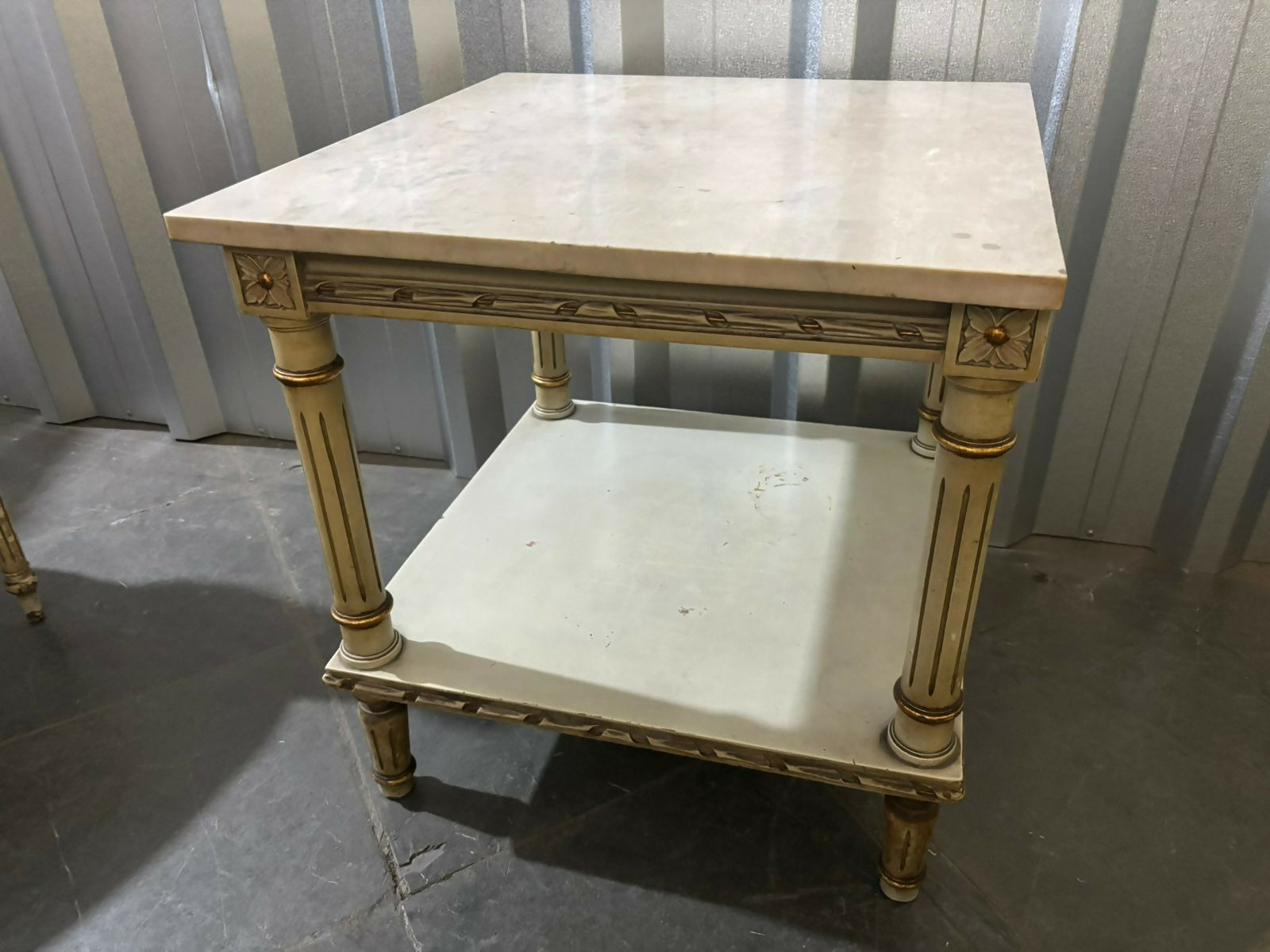 Conjunto de Sofá, estofados em estilo Luis XV composto por 09 peças