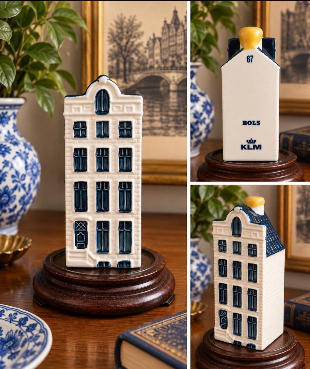 Casinha KLM nº 67 – Miniatura Delft Blue