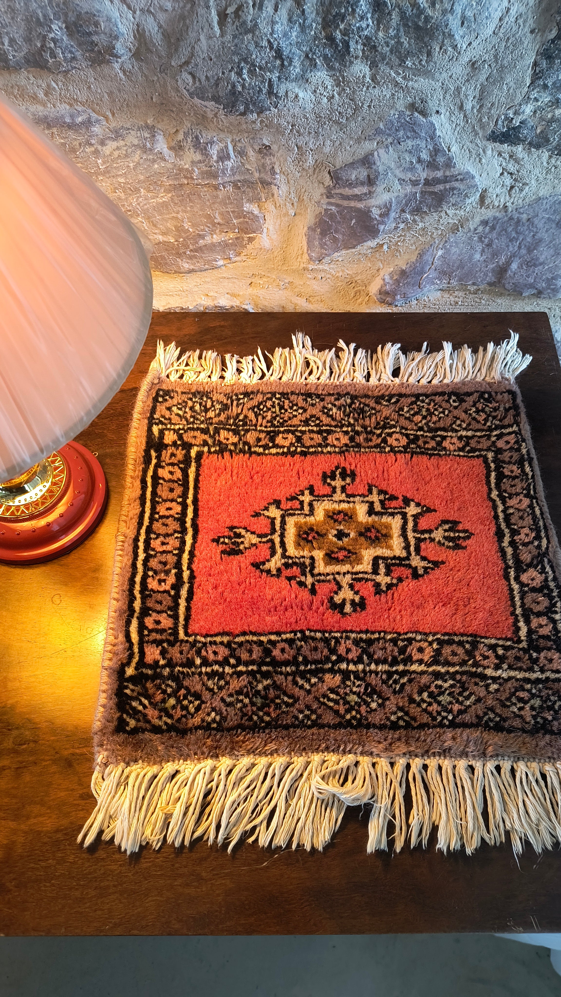 Mini tapete em estilo oriental para decoração