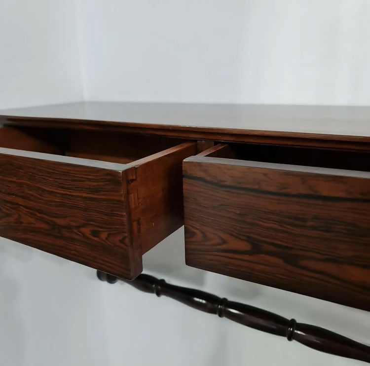 Console Aparador de parede em Jacarandá com duas gavetas