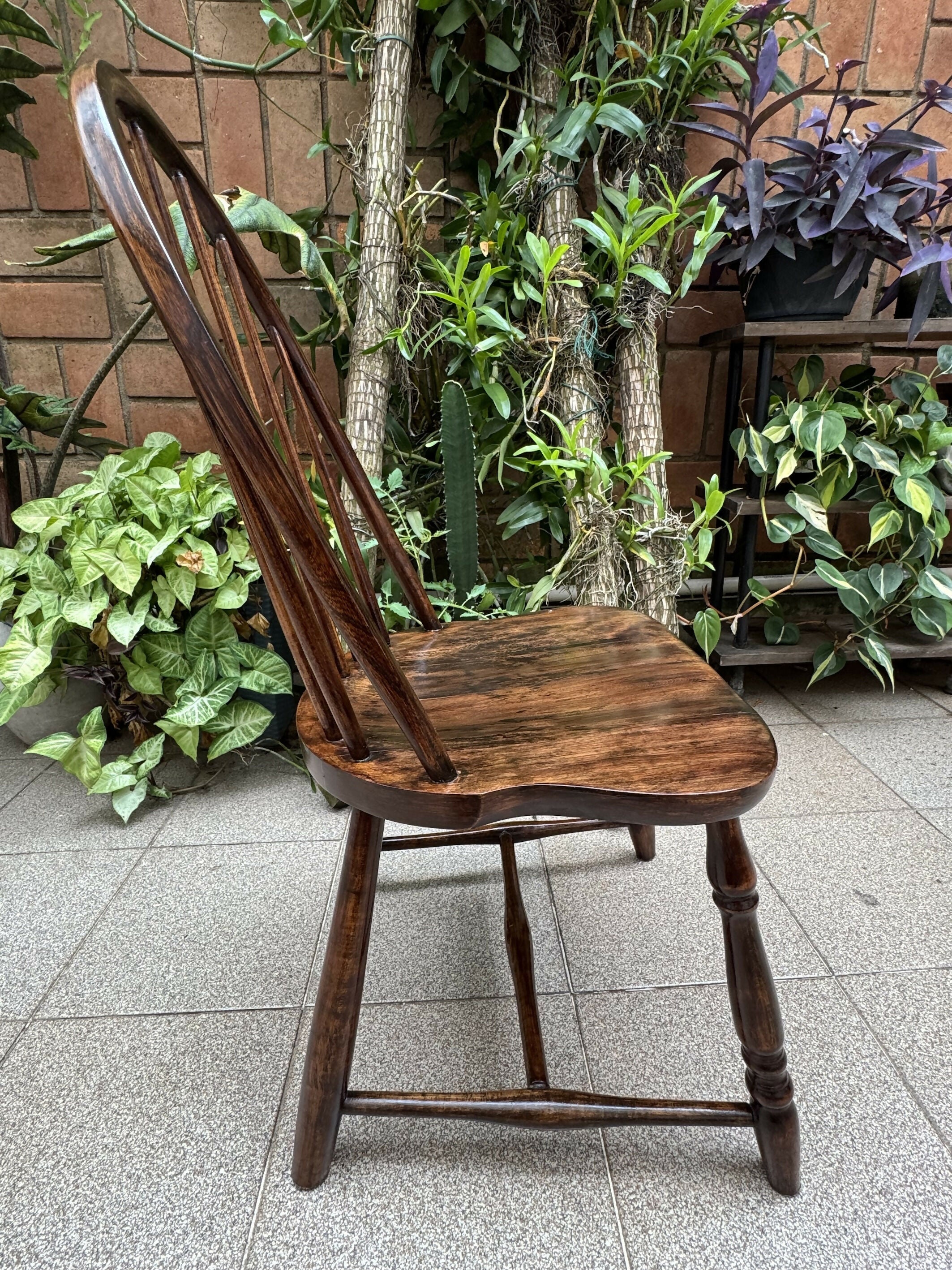 Par de Cadeiras Windsor - Madeira Maciça