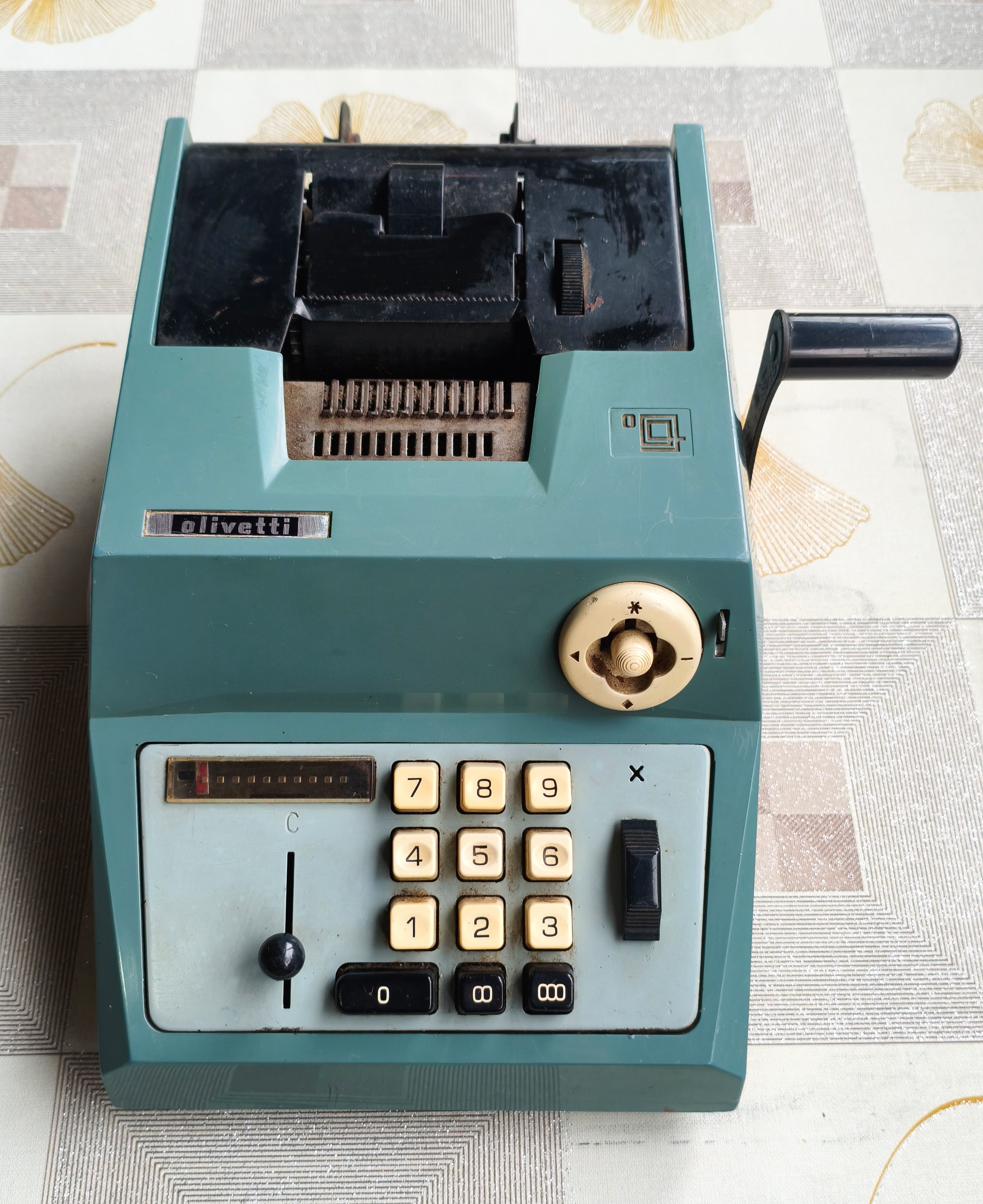 Calculadora Olivetti Summa Prima 20 - anos 70