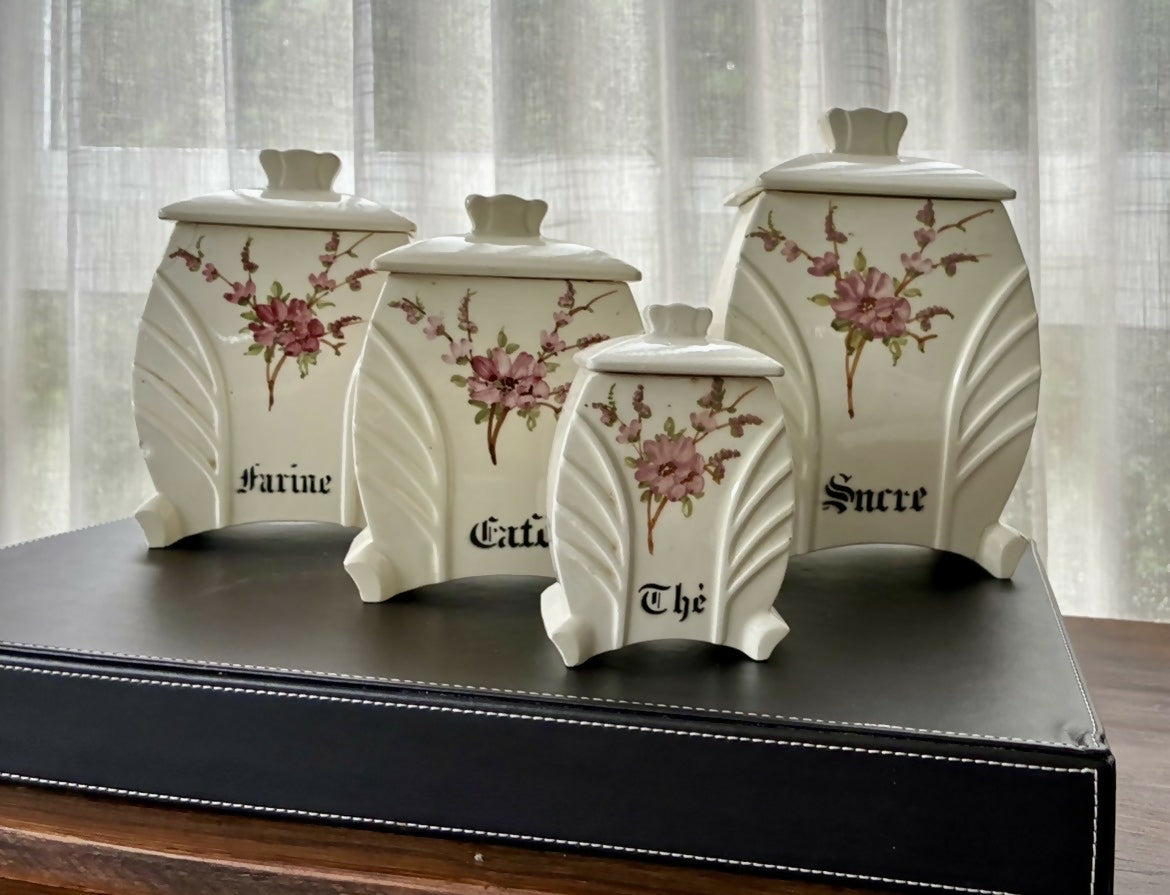 Raríssimo conjunto de potes franceses