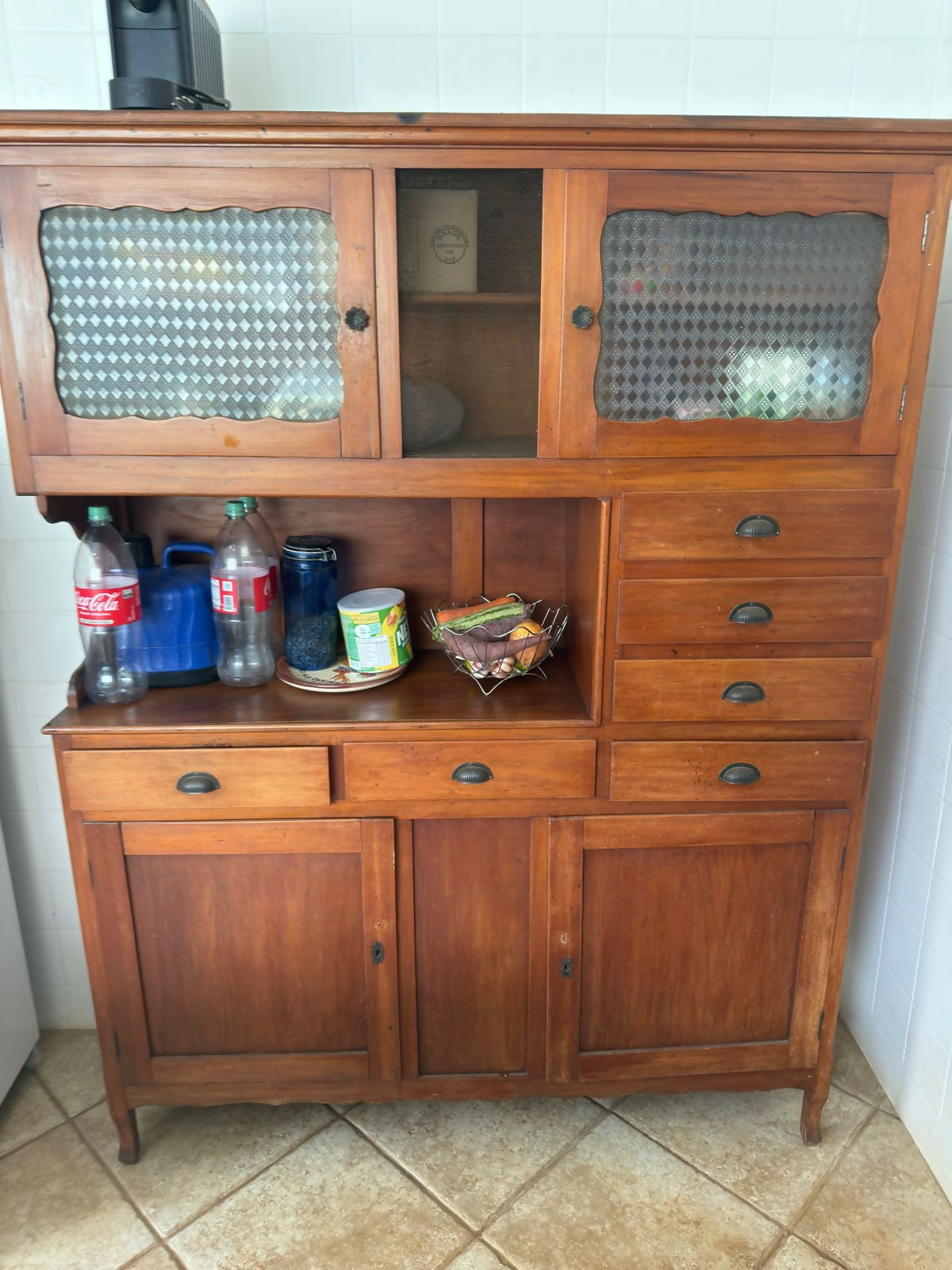 guarda louças m armário original em madeira