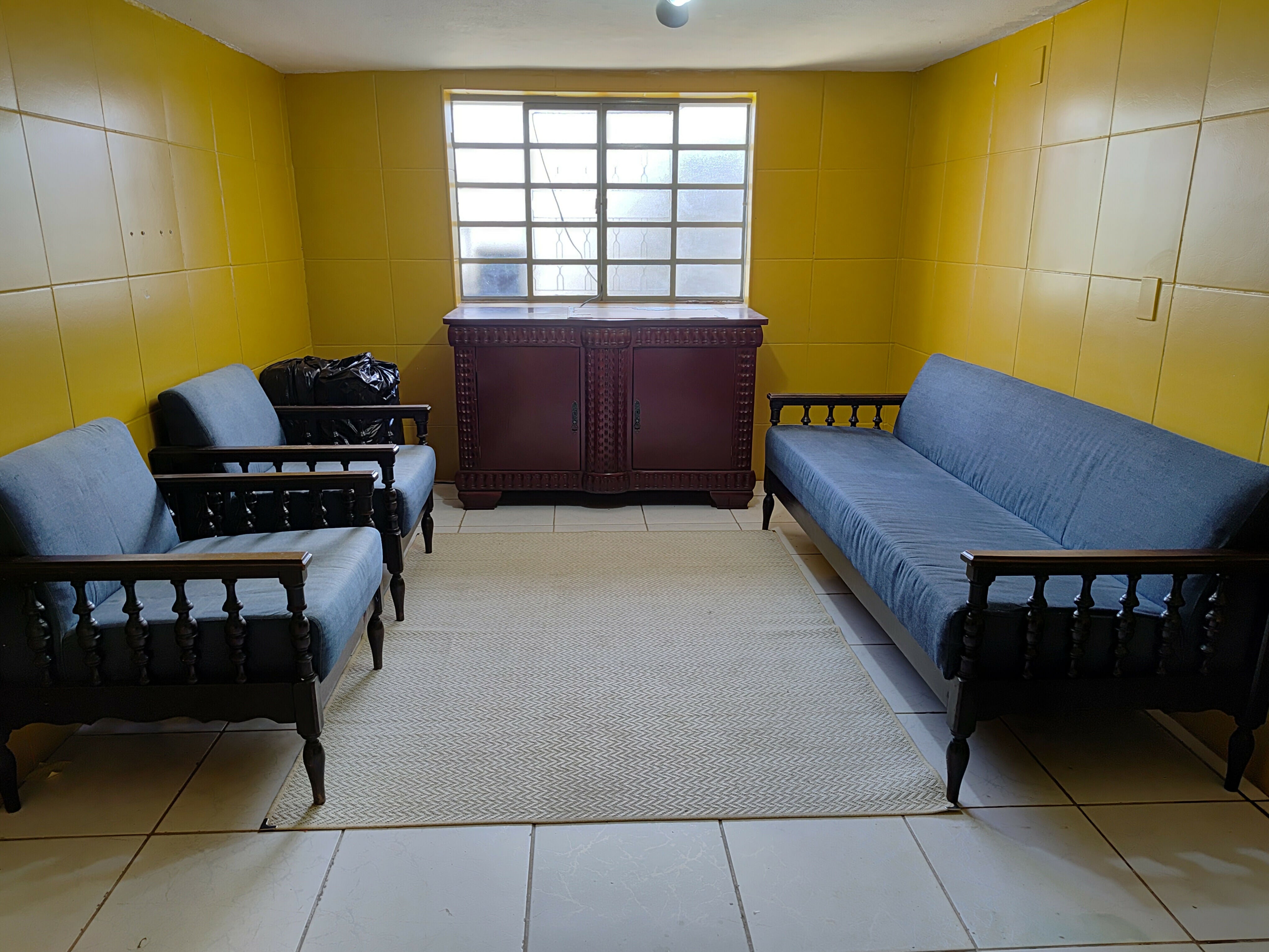 Sofá e poltronas anos 60 da vó