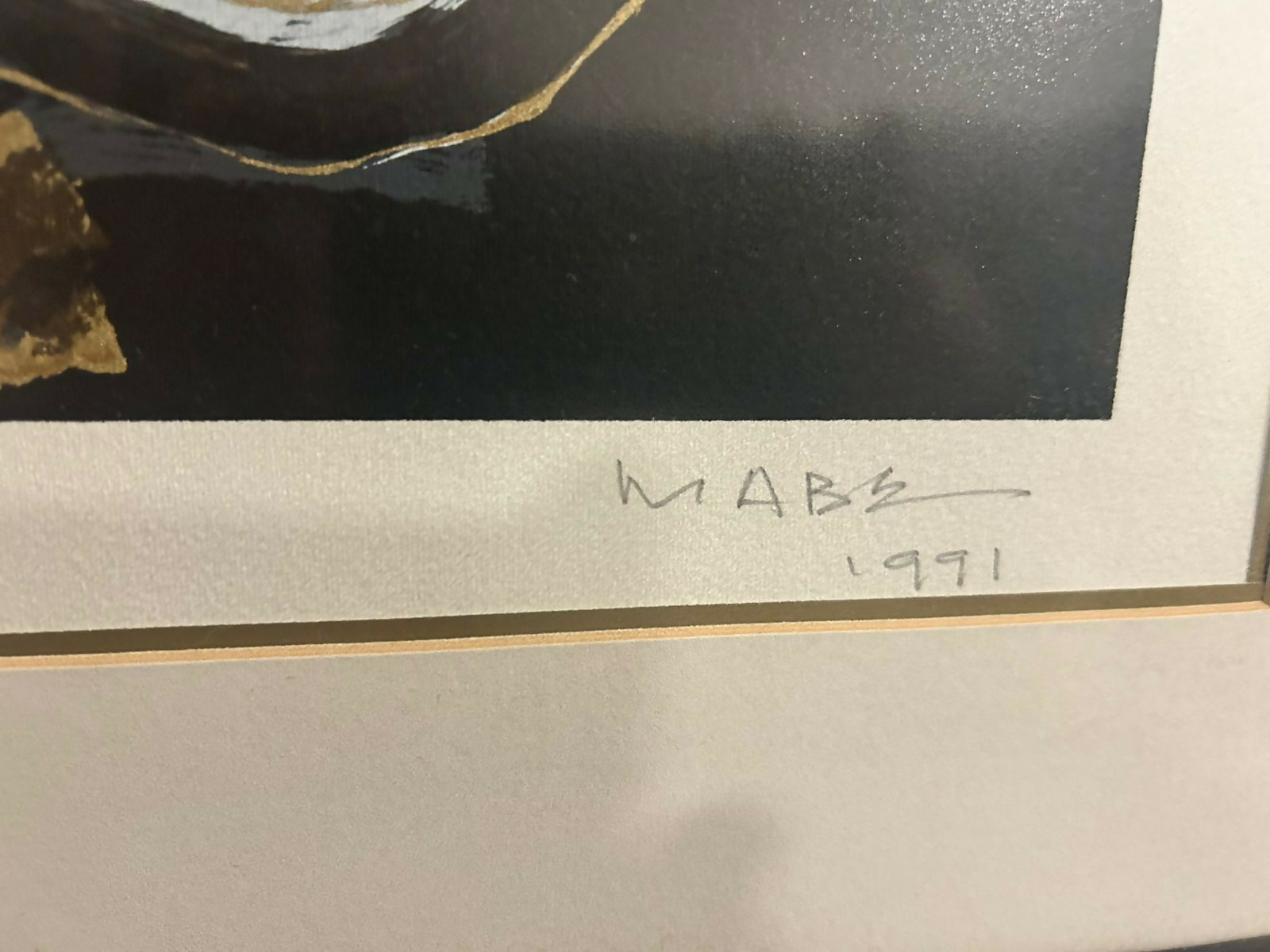 Quadro Serigrafia Manabu Mabe