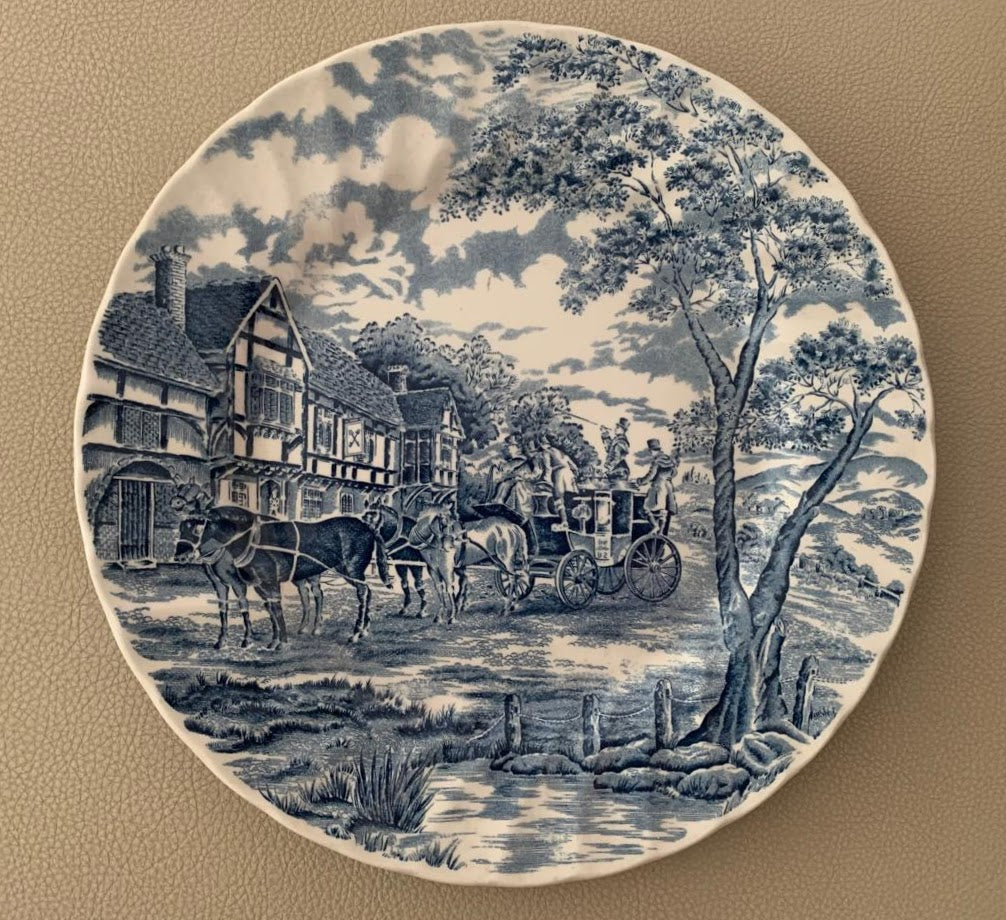 Prato em porcelana inglesa Royal Wessex