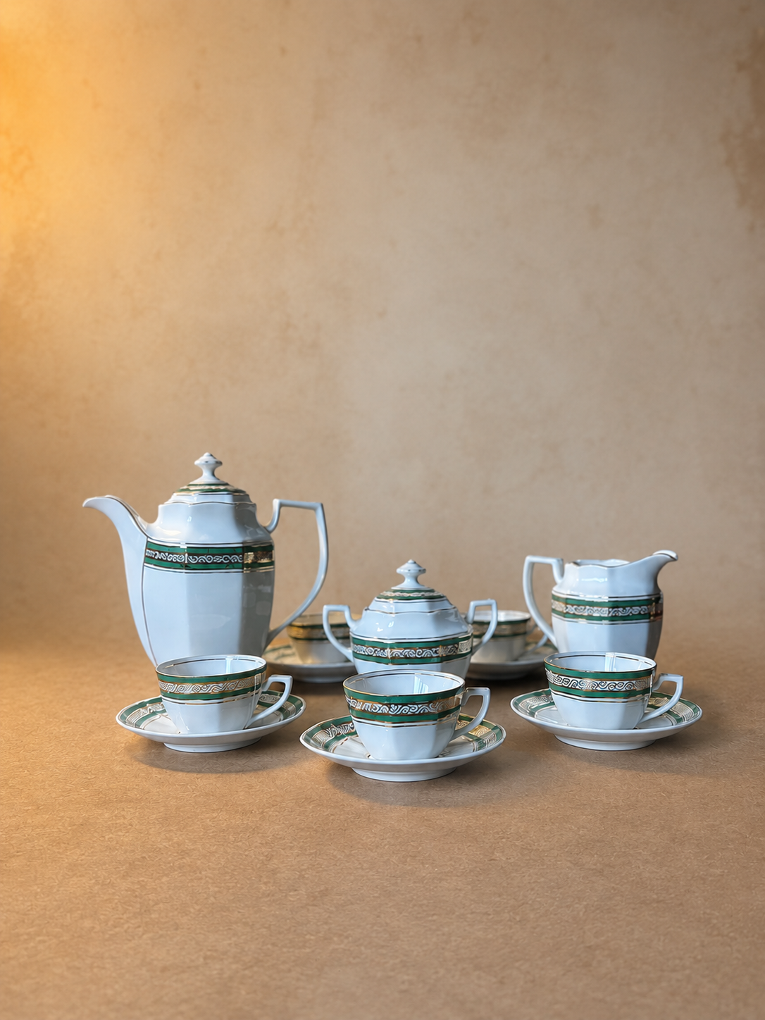 Conjunto para café Porcelana Schmidt Rio do Testo (DMCPS_240)