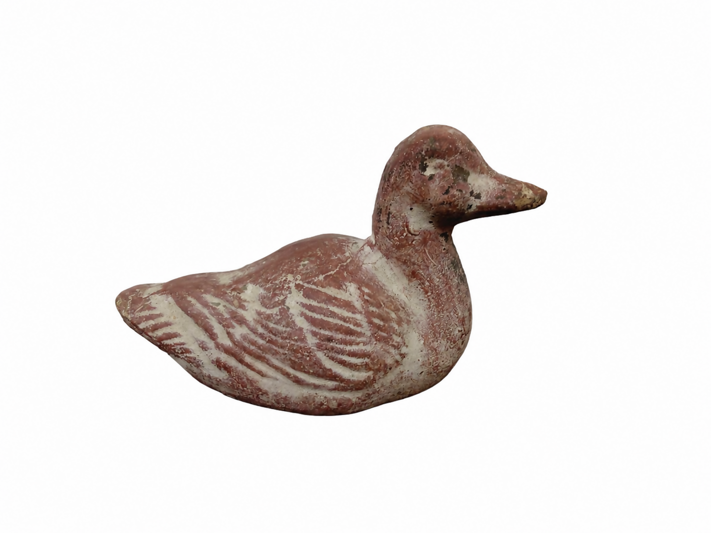 PATO VINTAGE em pedra natural com tom rosado