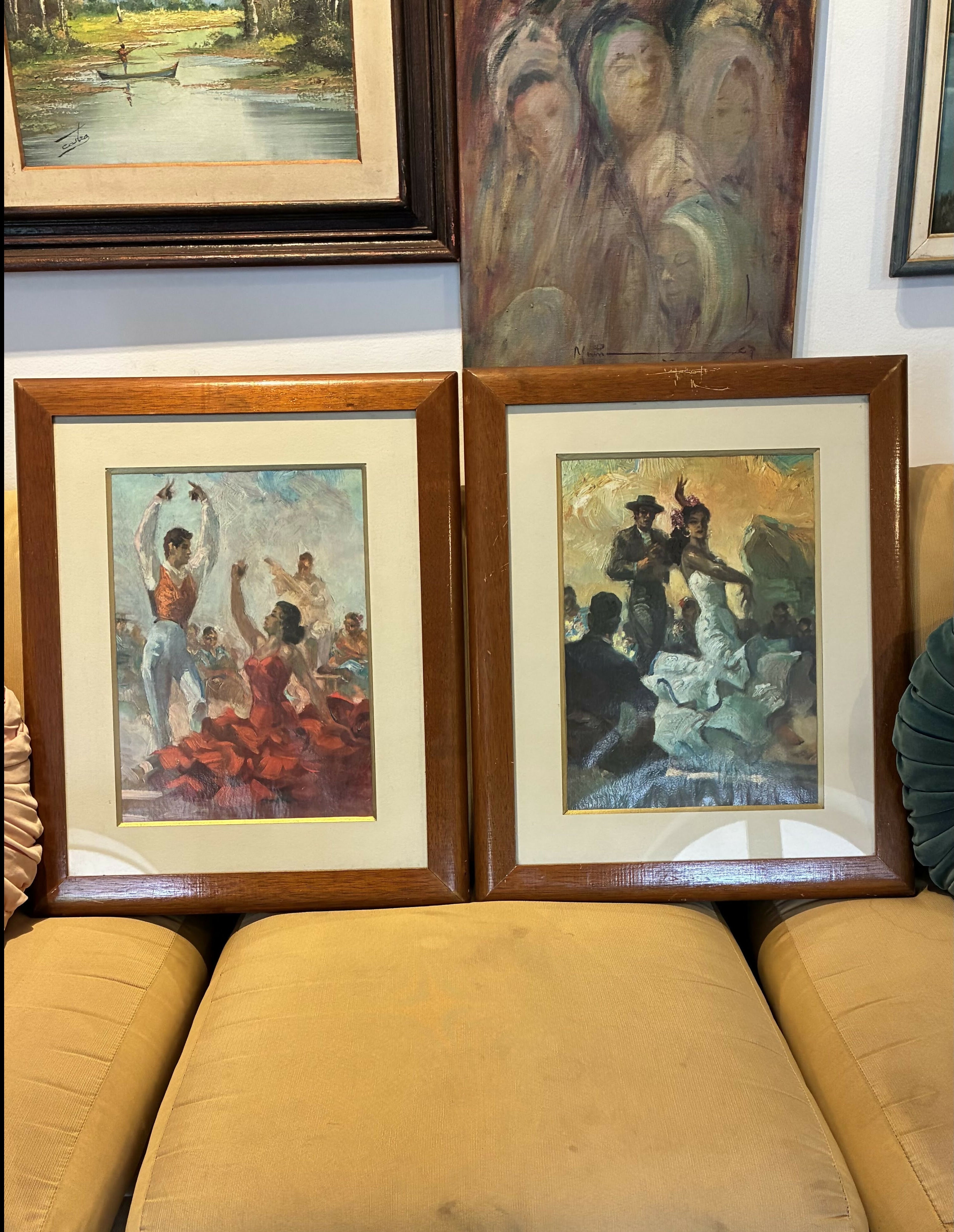 Quadros com Cenas de Dança