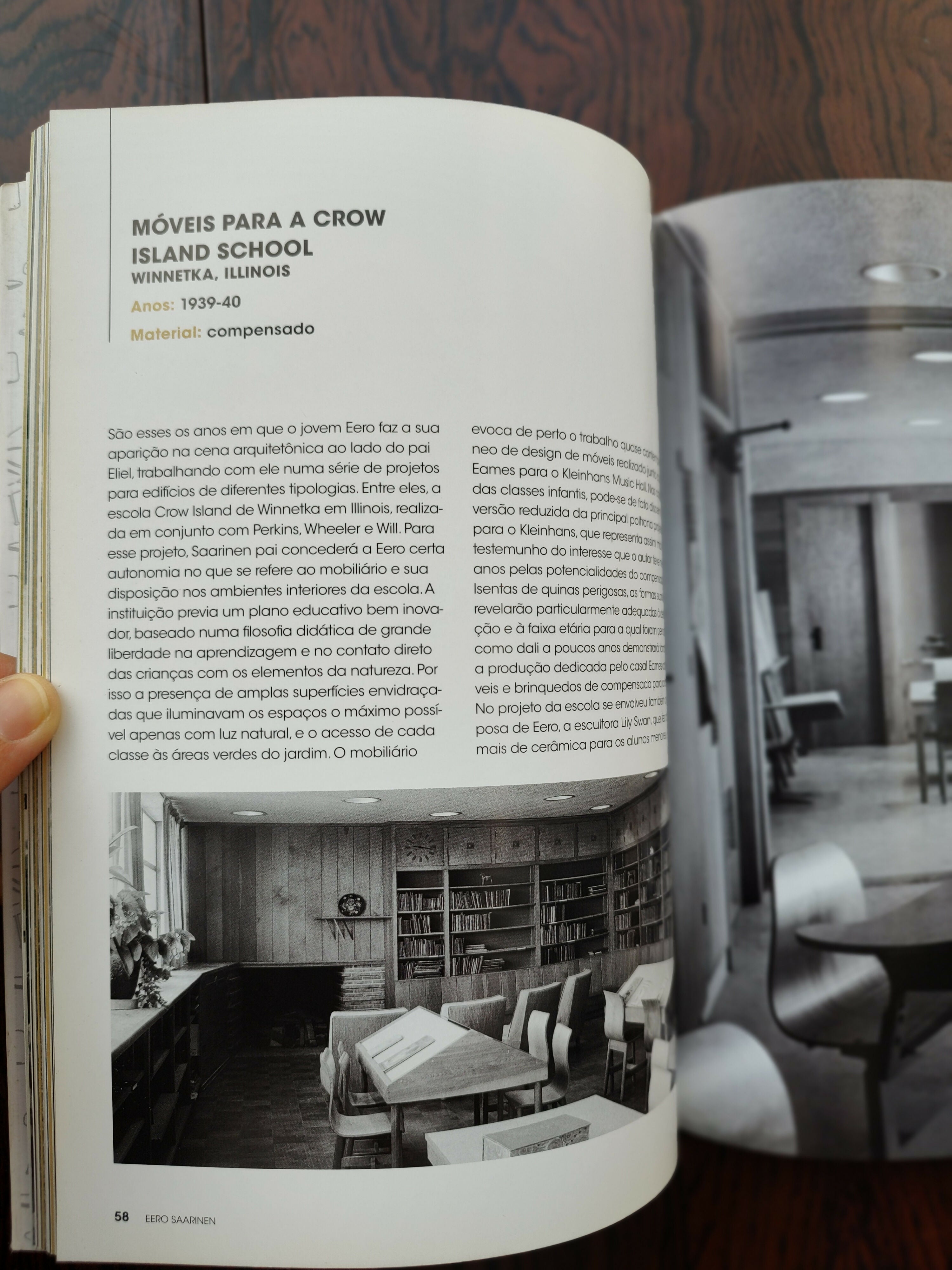 Livro &quot;Eero Saarinen - Coleção Folha Grandes Designers&quot; publicado em 2012