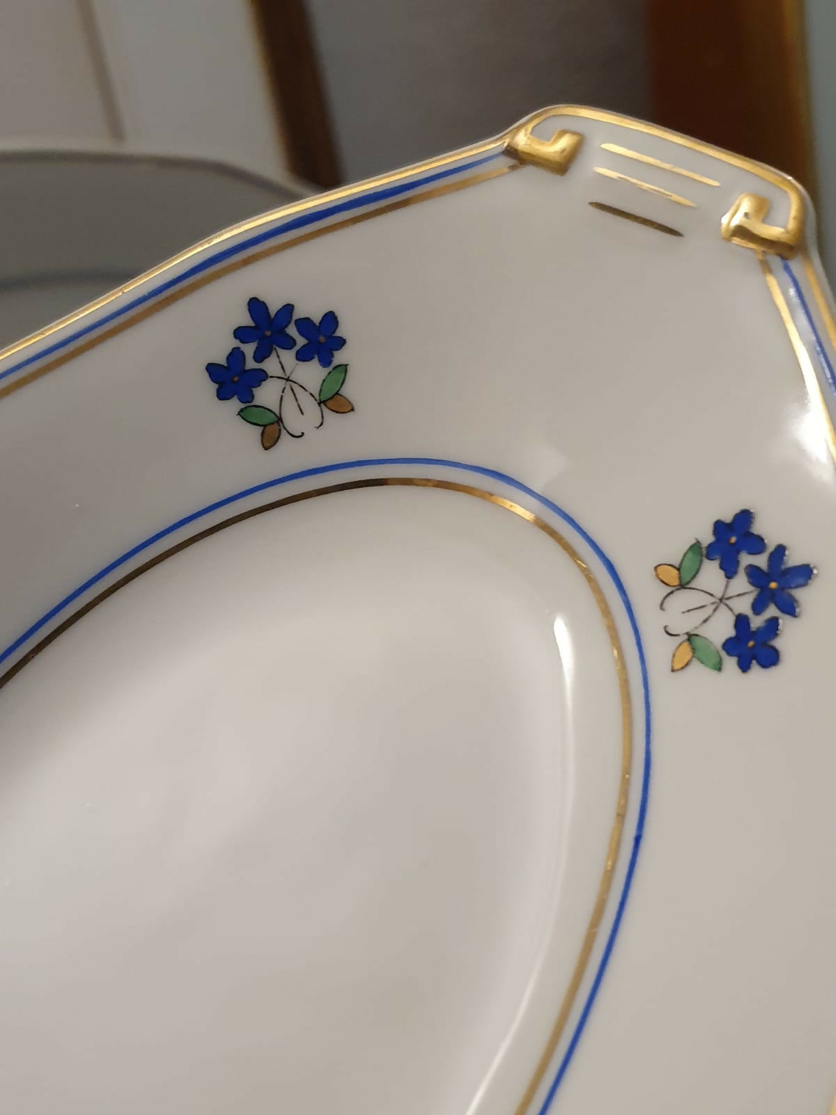 Conjunto de 3 travessas em porcelana portuguesa vintage Candal. Maravilhosas!