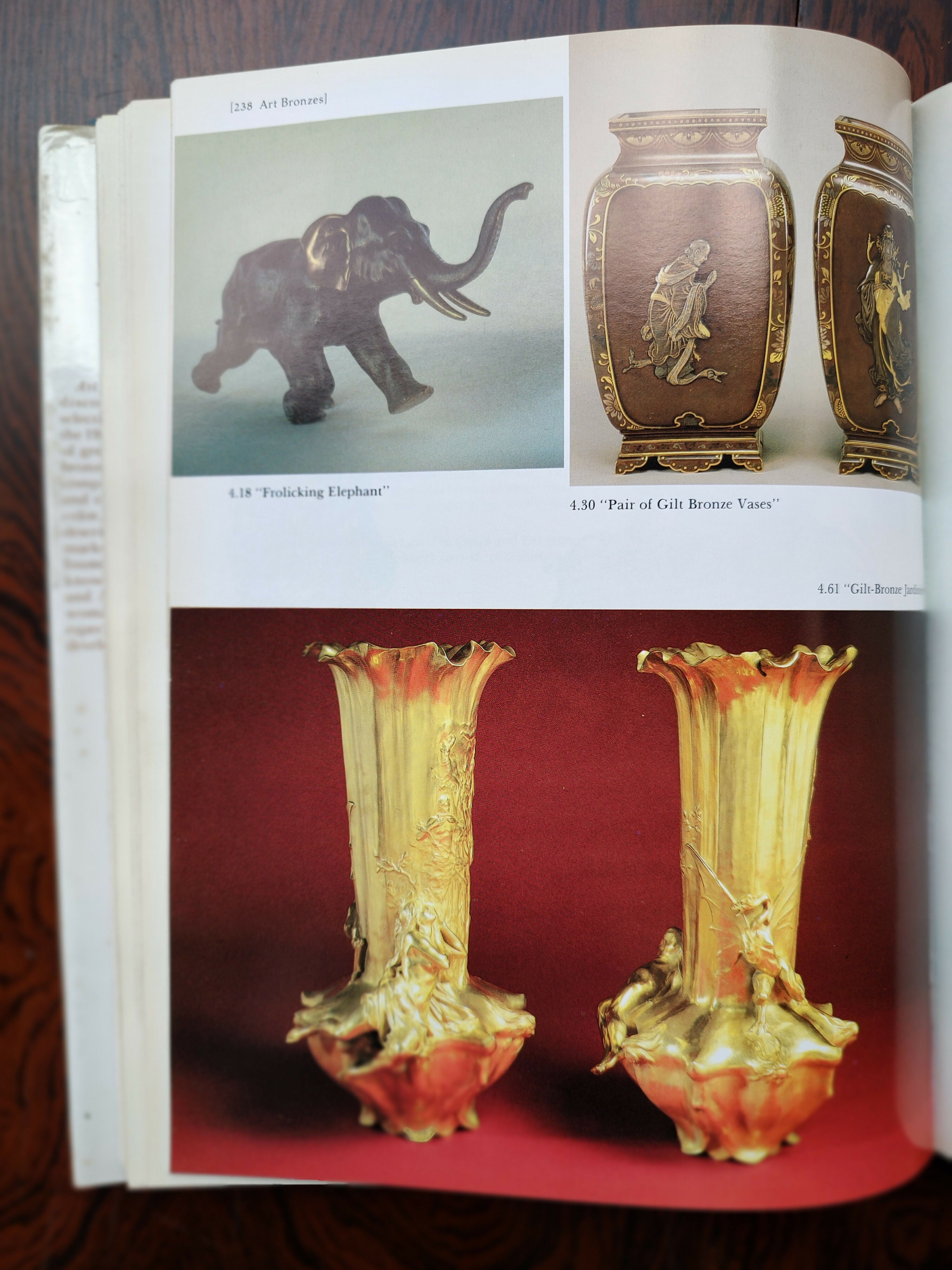 Raríssimo Livro &quot;Art Bronzes&quot; de Michael Forrest - edição em Inglês de 1988