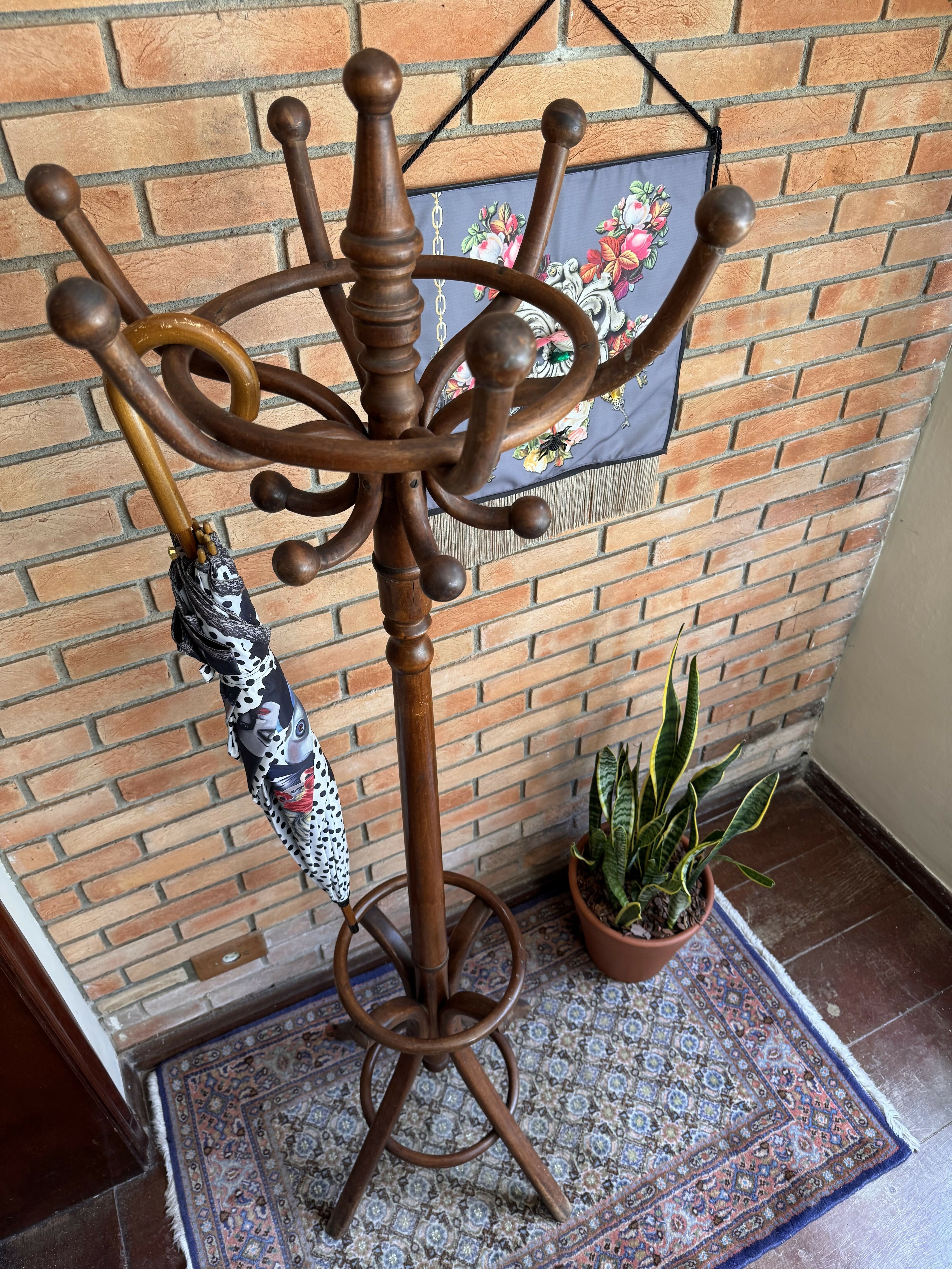 Michael Thonet 1859 Raríssimo cabideiro austríaco