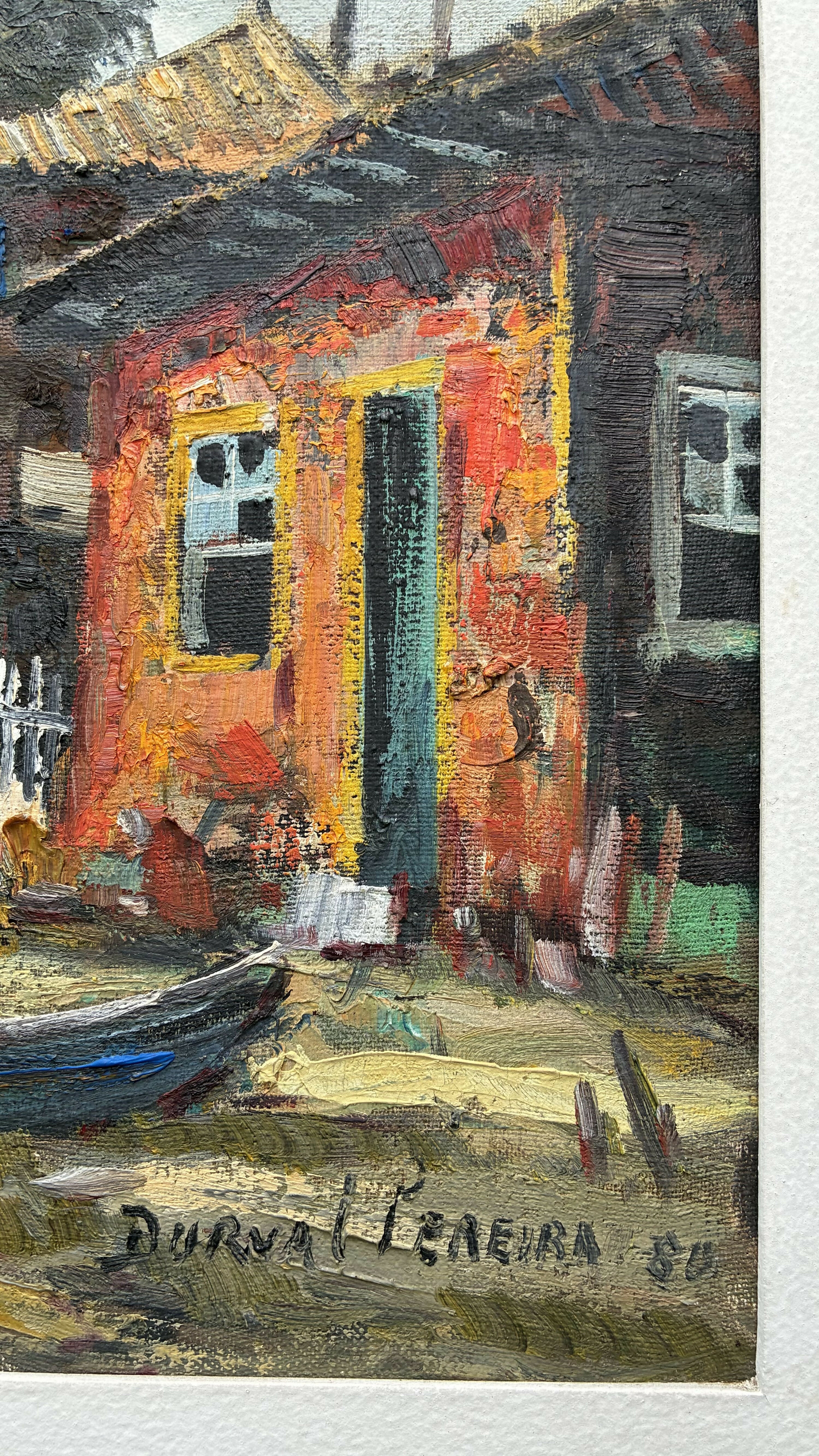 QUADRO ÓLEO SOBRE TELA ASSINADO DURVAL PEREIRA