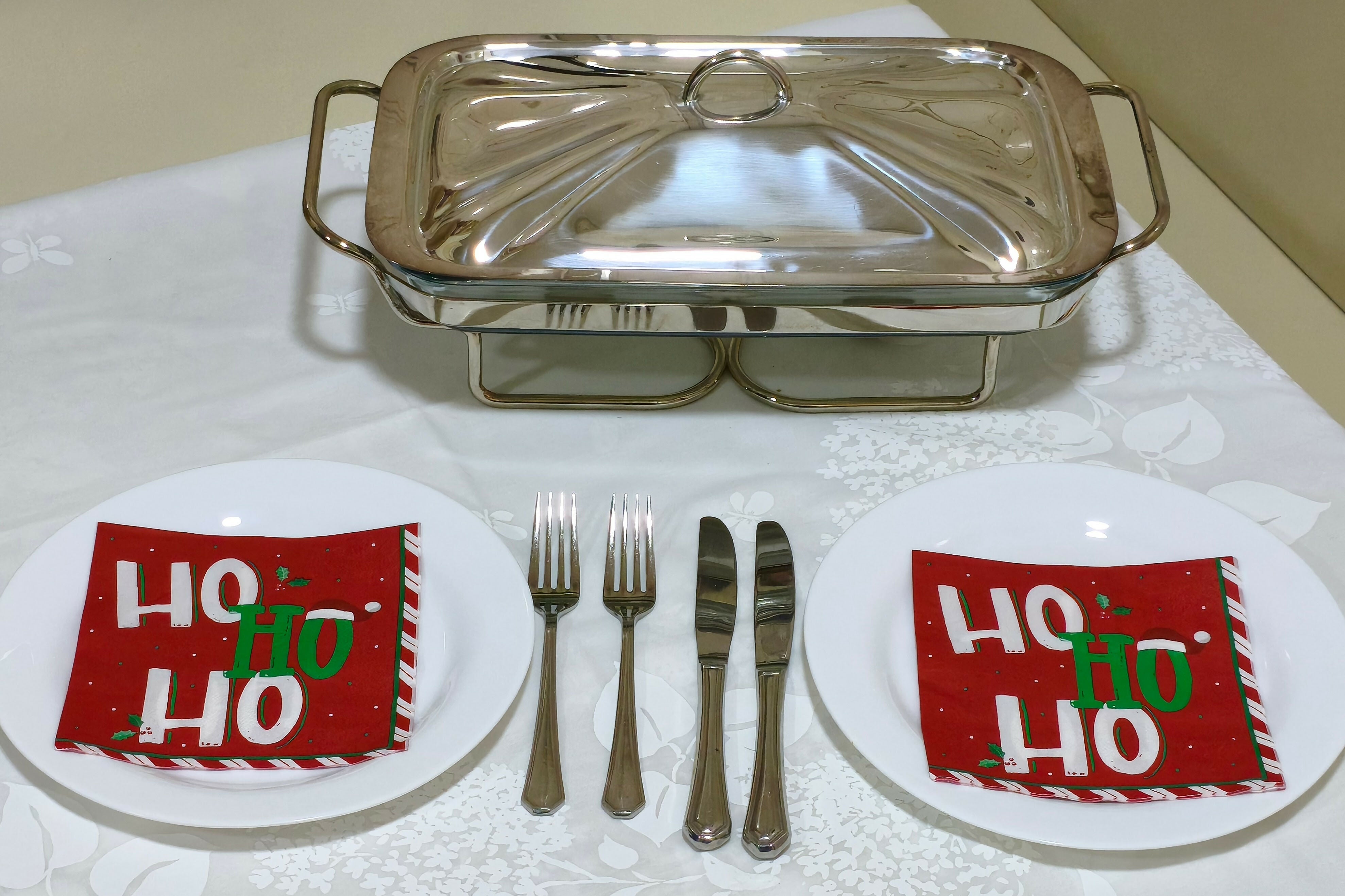 Rechaud Regent Silverware com travessa Marinex