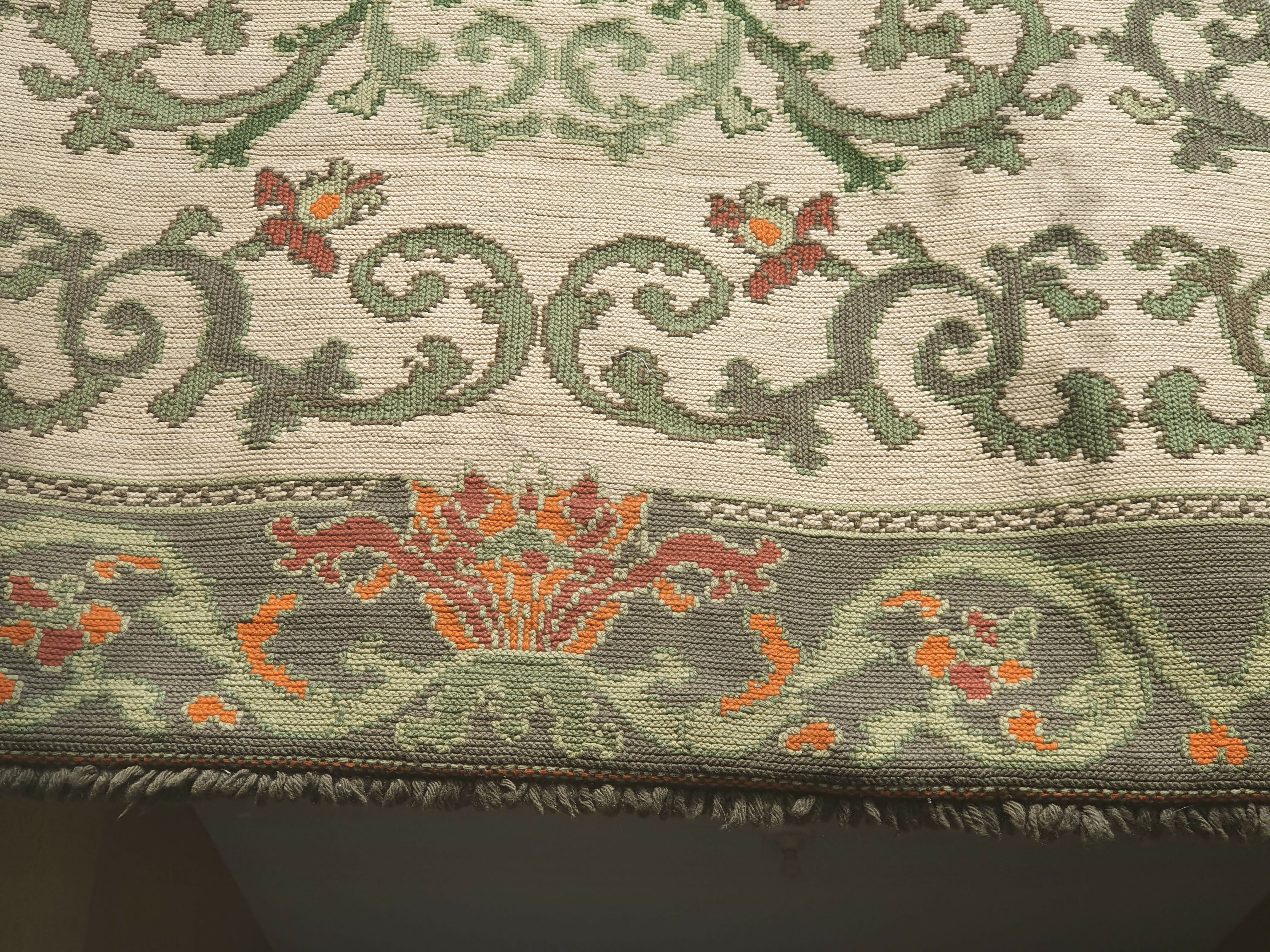 Tapete Arraiolos Português Legítimo - Gigante 3,50x2,35m - Bordado à Mão