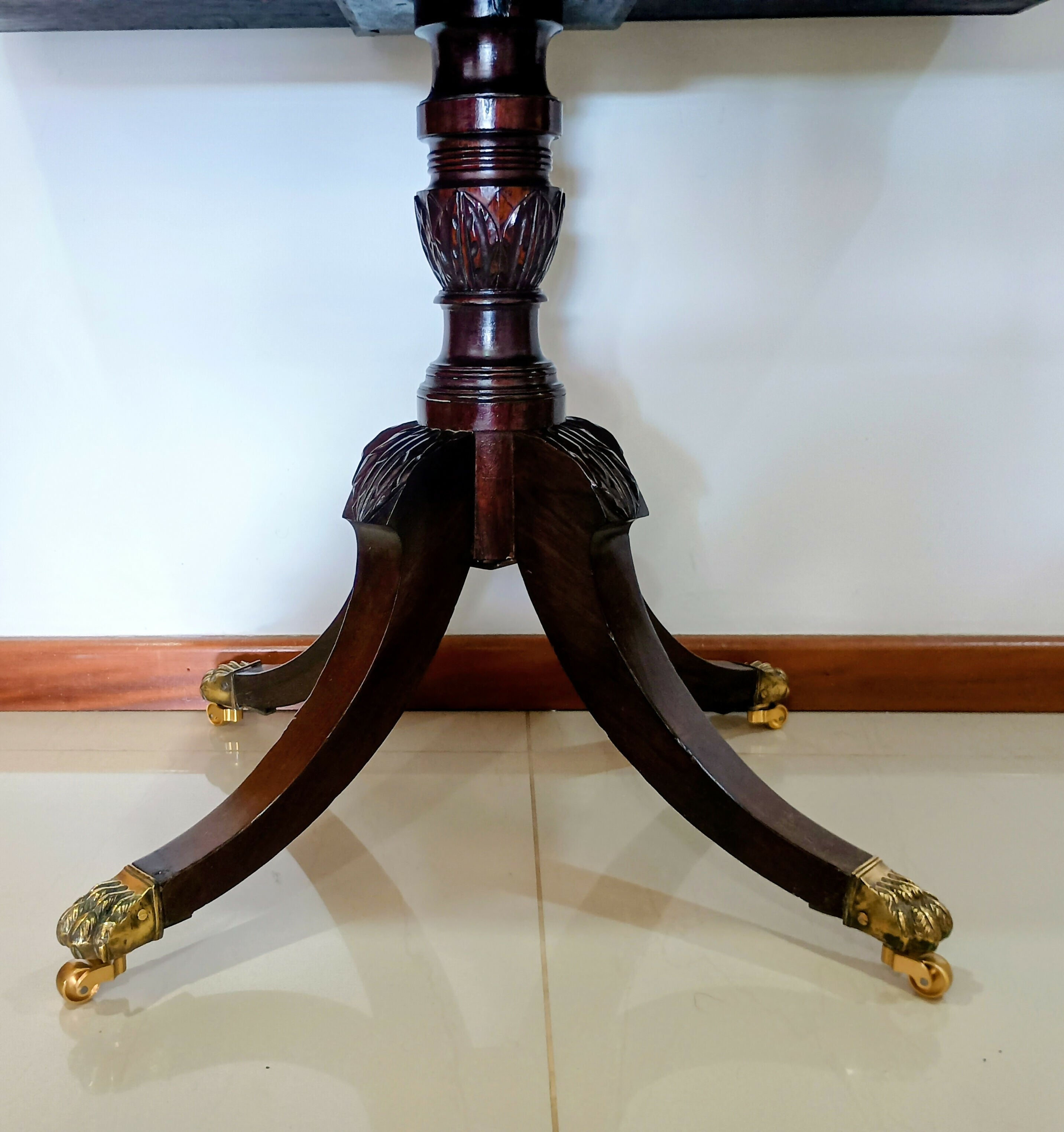 Aparador reversível em mesa, jacarandá séc XIX