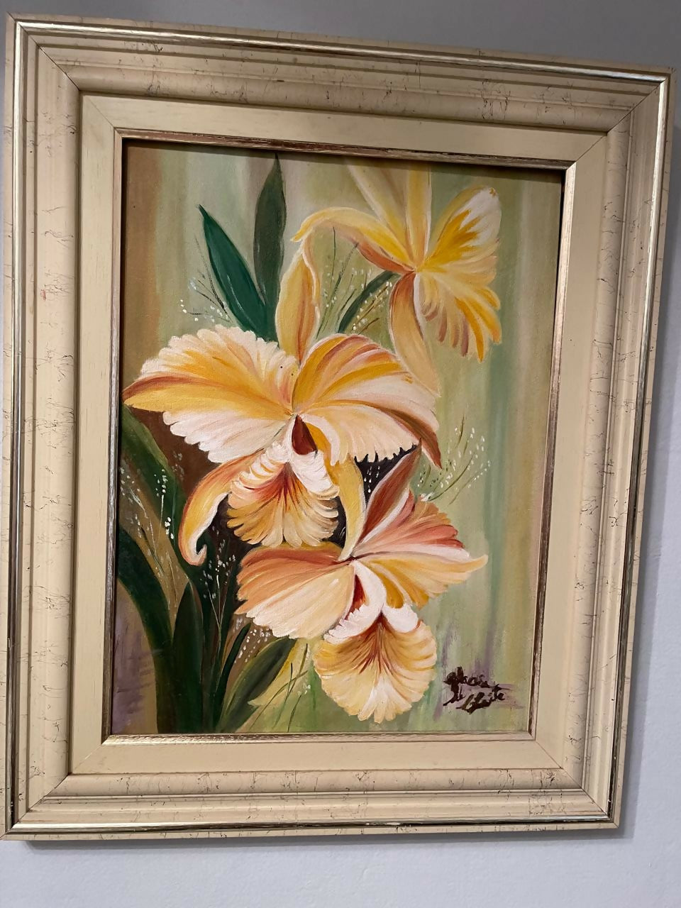 Quadro “Orquídeas em Tons de Luz”