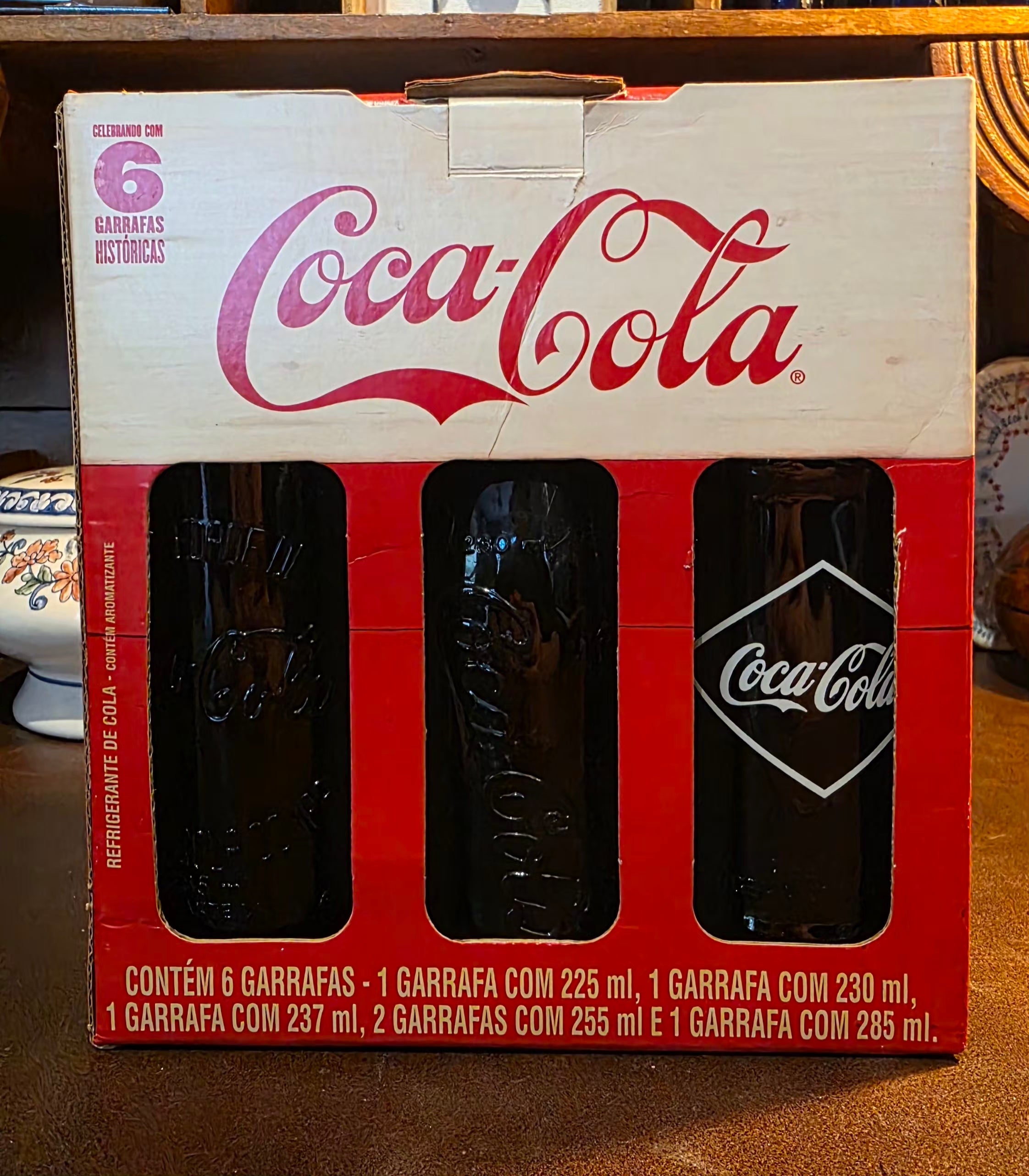 Garrafas Históricas da Coca-Cola