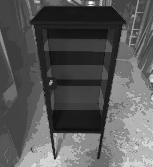 Cristaleira / Vitrine / Armário antigo de farmácia customizado