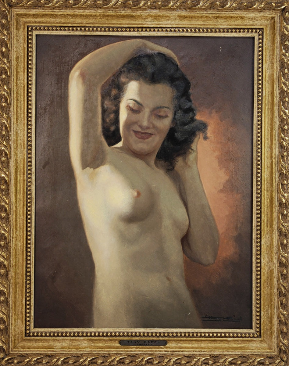 Quadro "Agouro" de Tony Koegl - Óleo sobre tela 