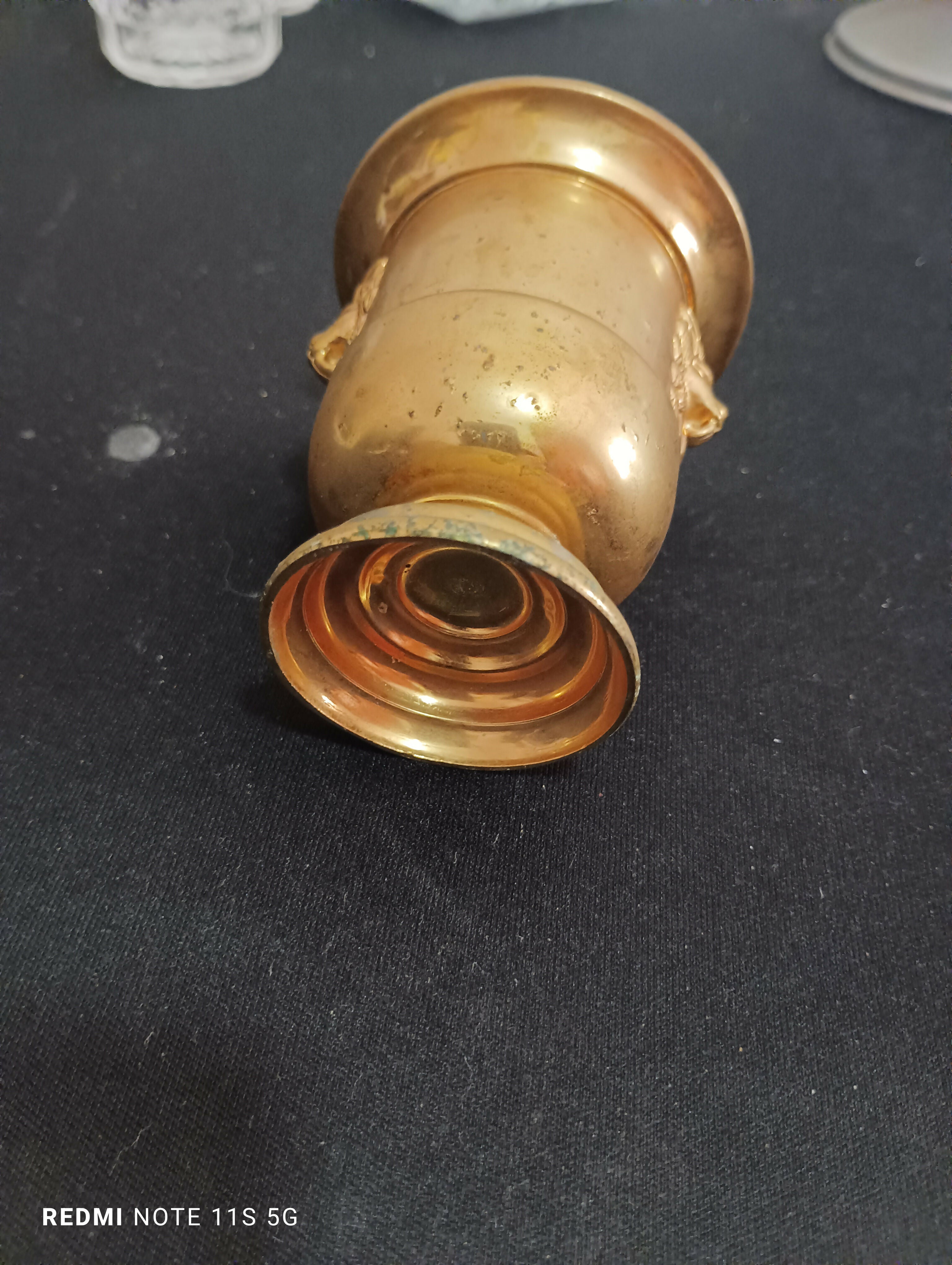 Paliteiro dourado