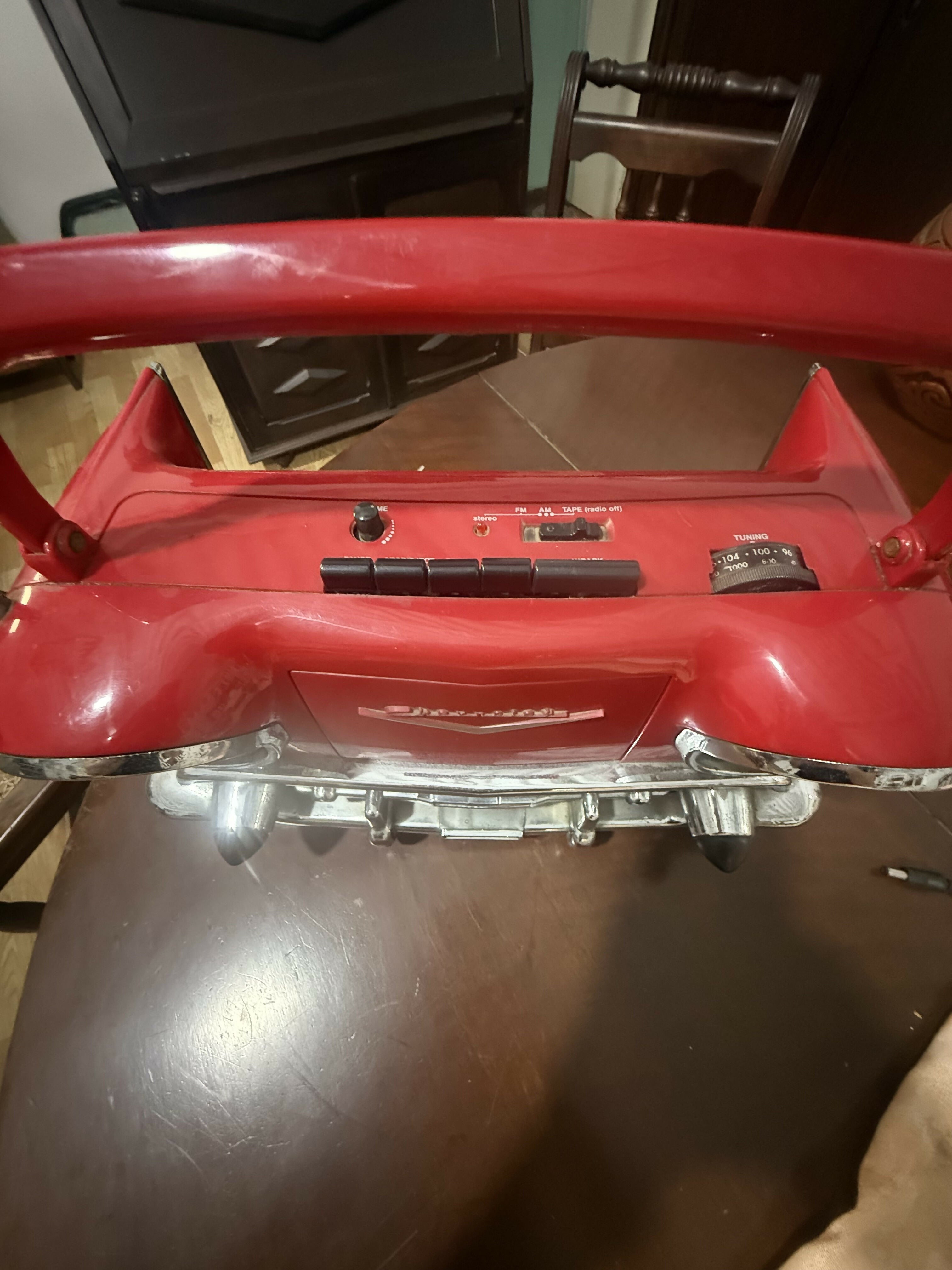 Rádio Retrô Randix – Chevrolet ’57 (Bel Air 1957) – Raro – Decorativo – Colecionador