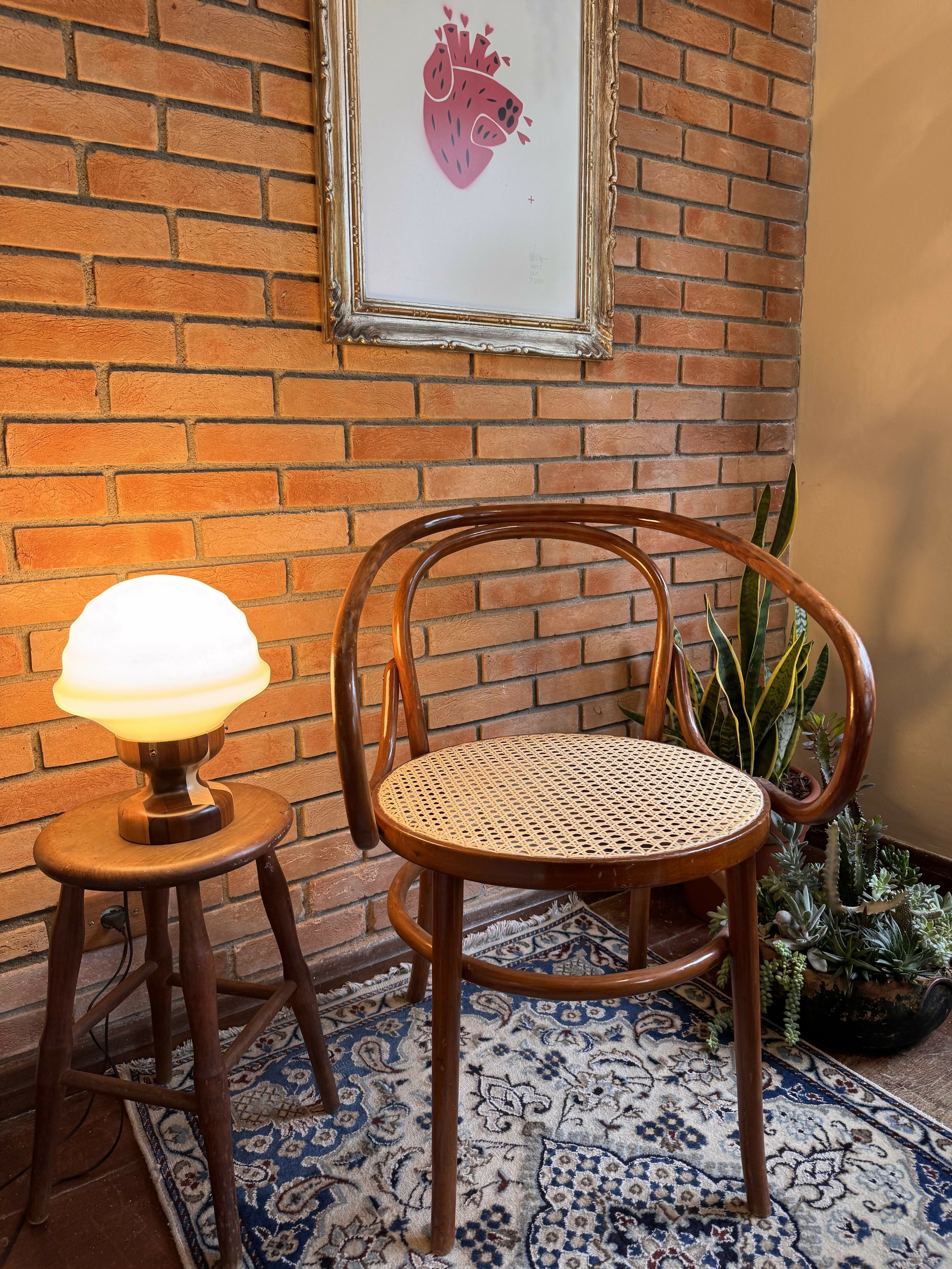 Poltrona Gerdau Thonet - modelo raro de encontrar