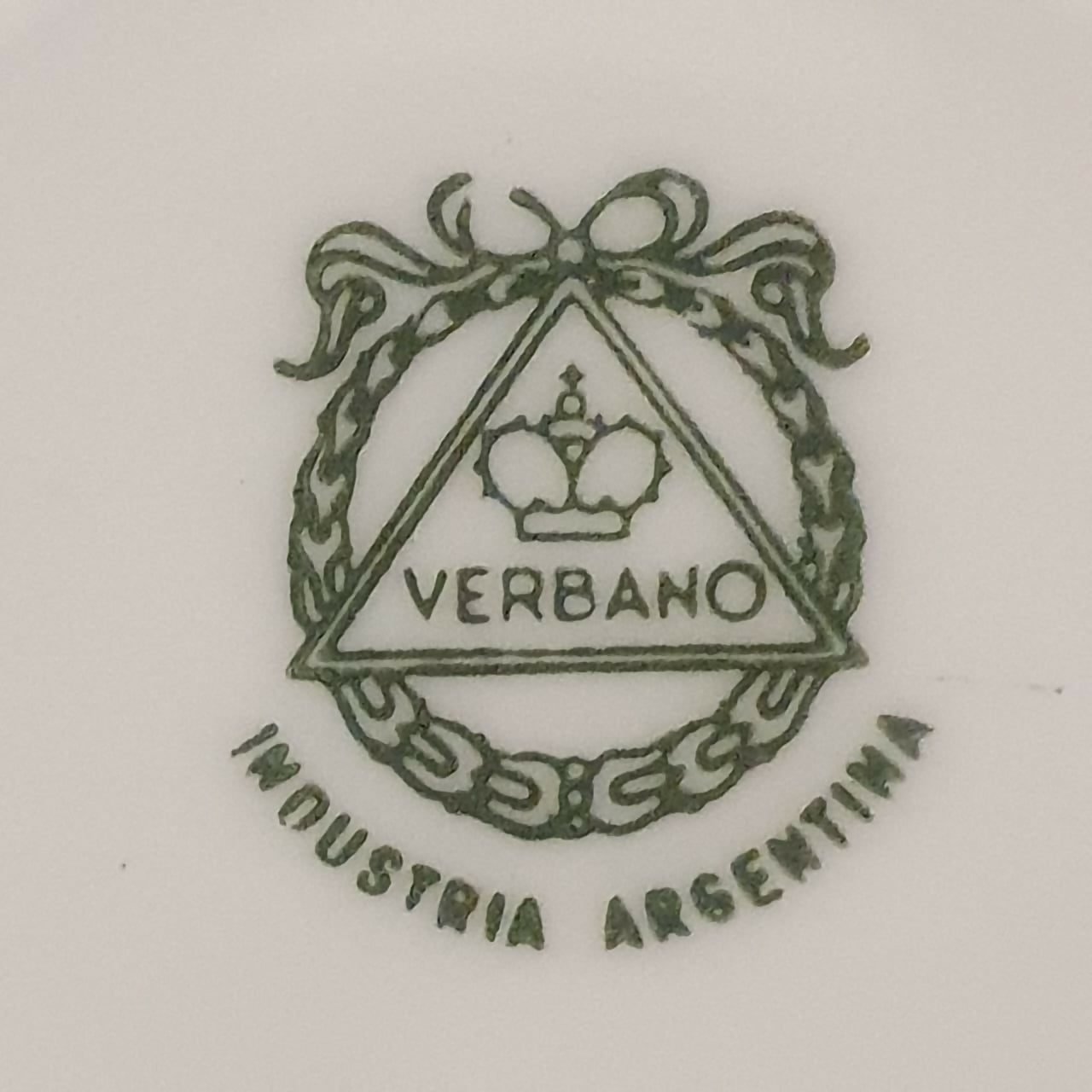 Conjunto para sopa com 7 peças em porcelana argentina vintage Verbano. Impecável!