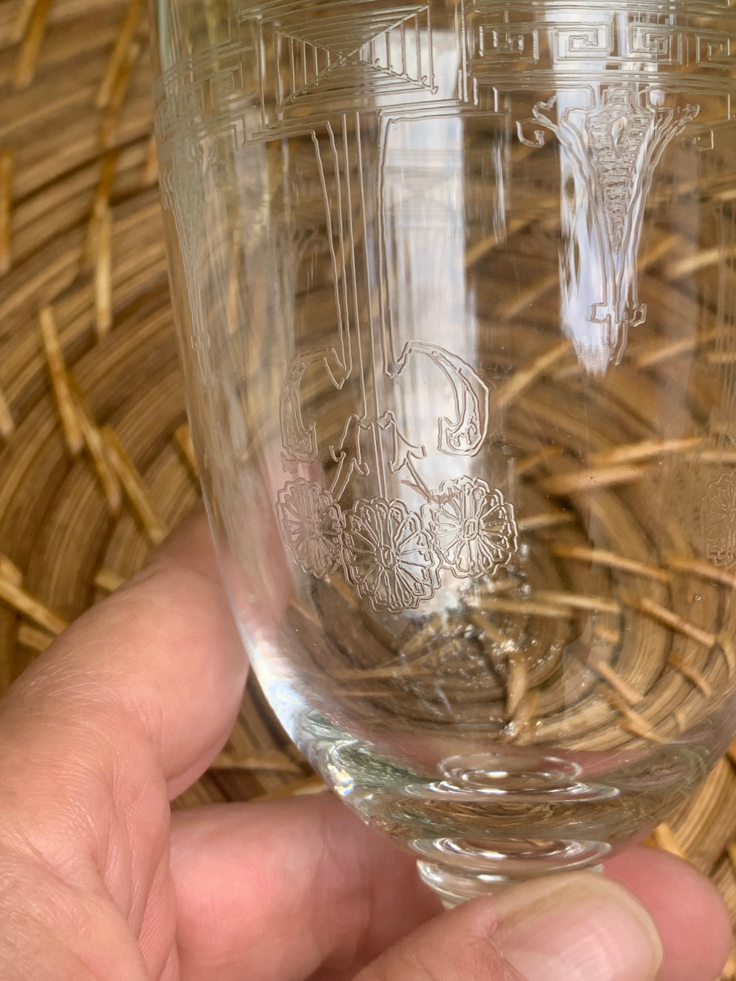 Copo cristal Saint Louis