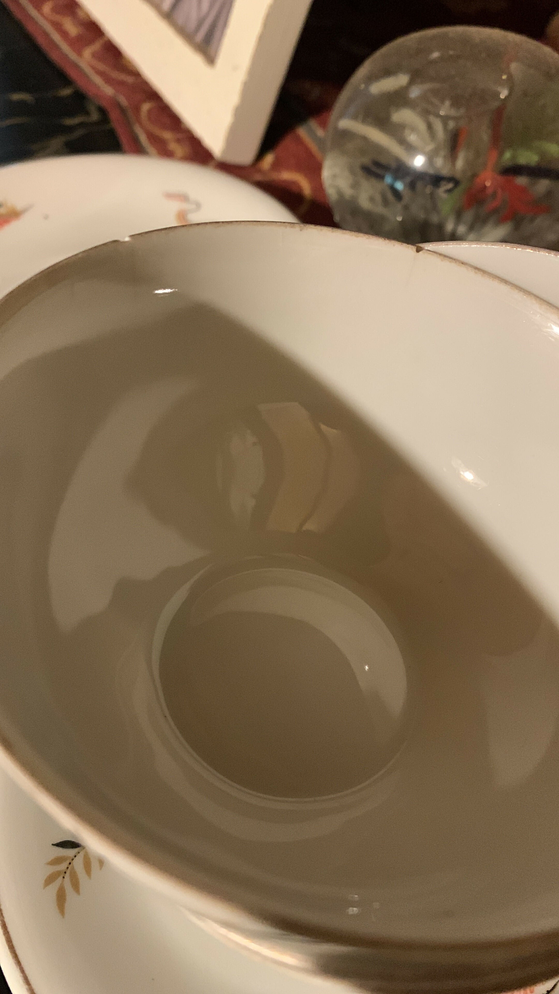 Conjunto de Chá Porcela Tcheca