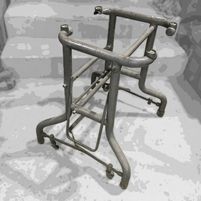 Base de mesa tubular - estilo industrial