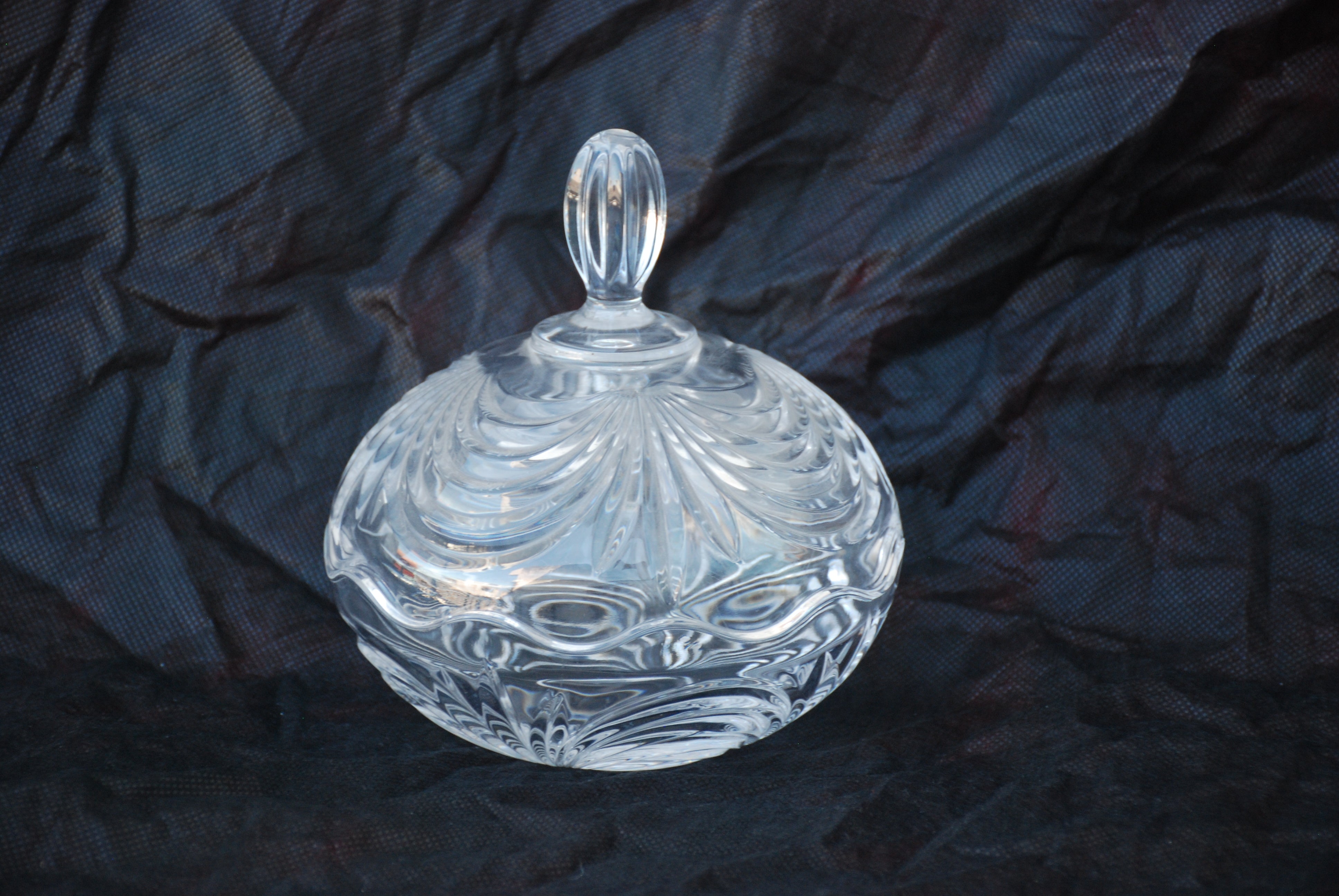 bomboniere italiana anos 70 - royal crystal rock 17 x 15