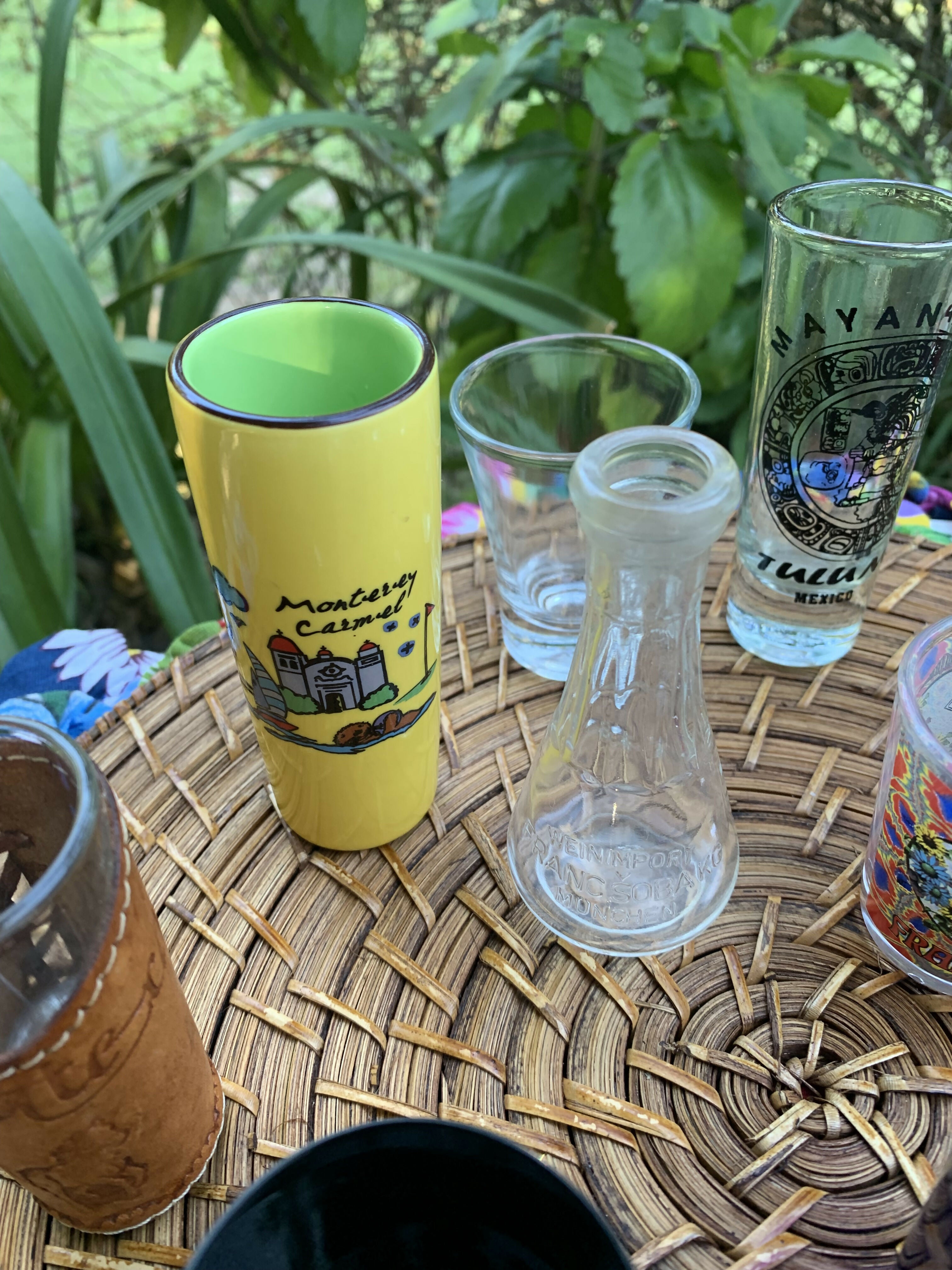 Coleção de 12 copos para shot - modelos variados