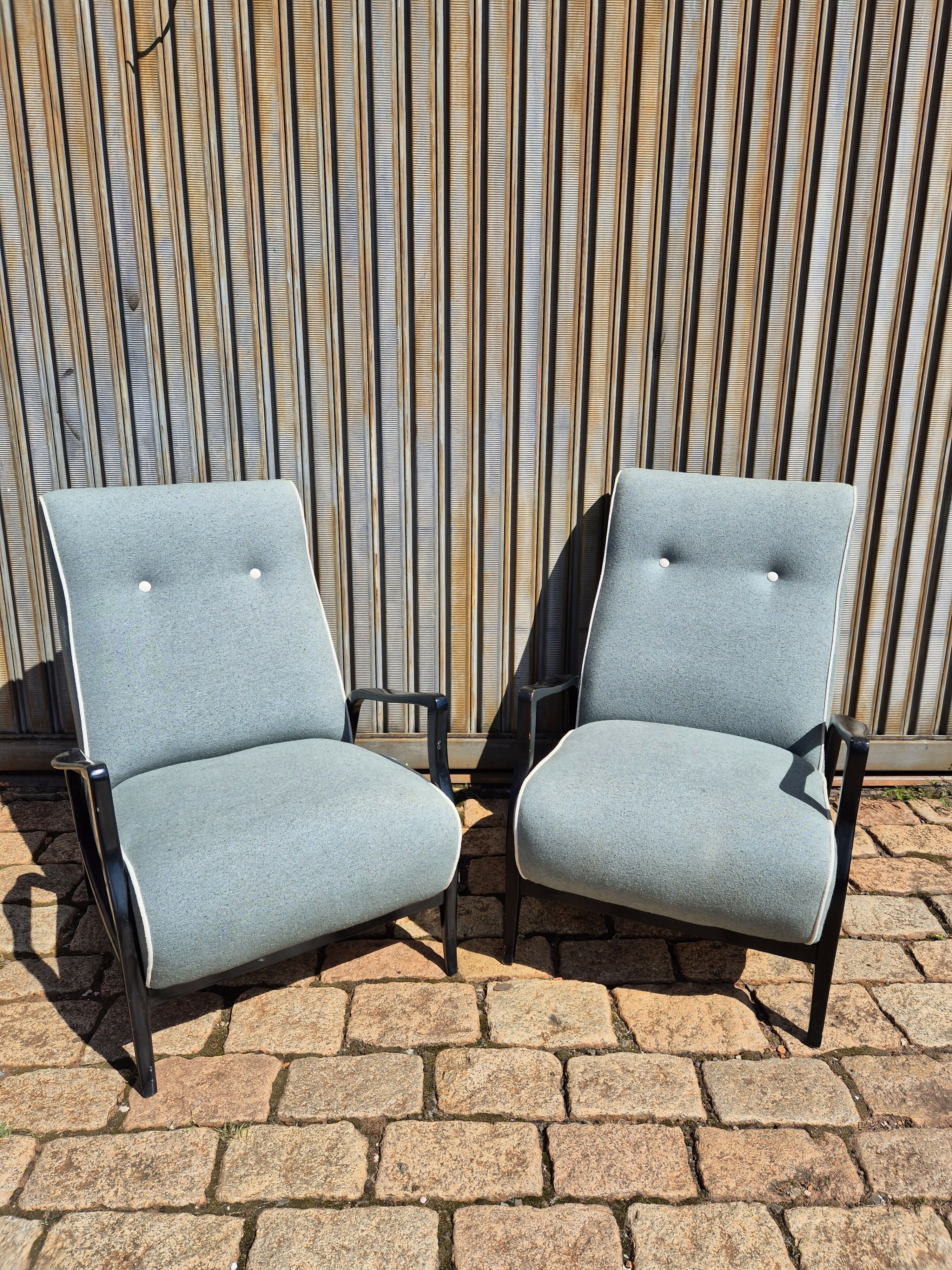 Par poltronas Gelli vintage