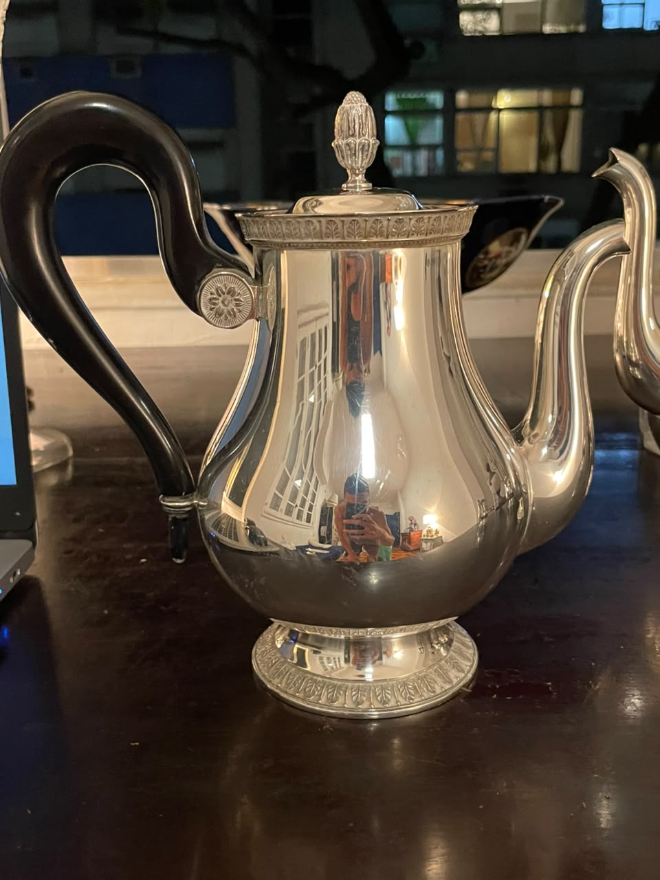 CHRISTOFLE - Baixela Malmaison chá e café 4 peças