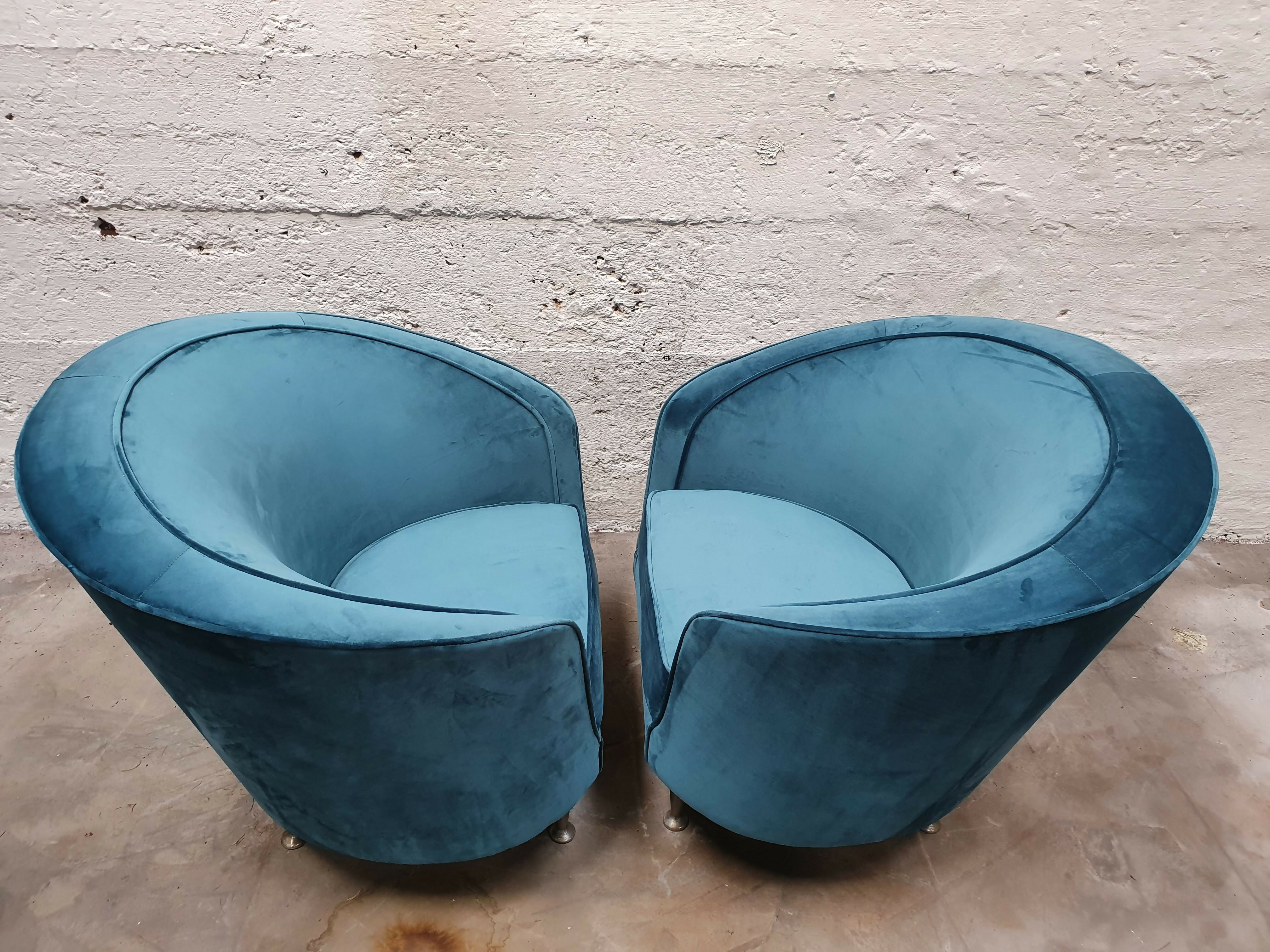 Par de Poltronas Ico Parisi